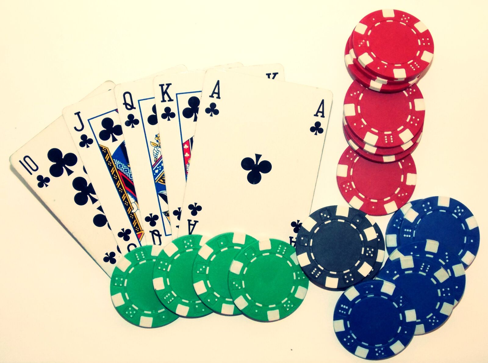 Nikon Coolpix L810 sample photo. Poker, casino, royal flush photography
