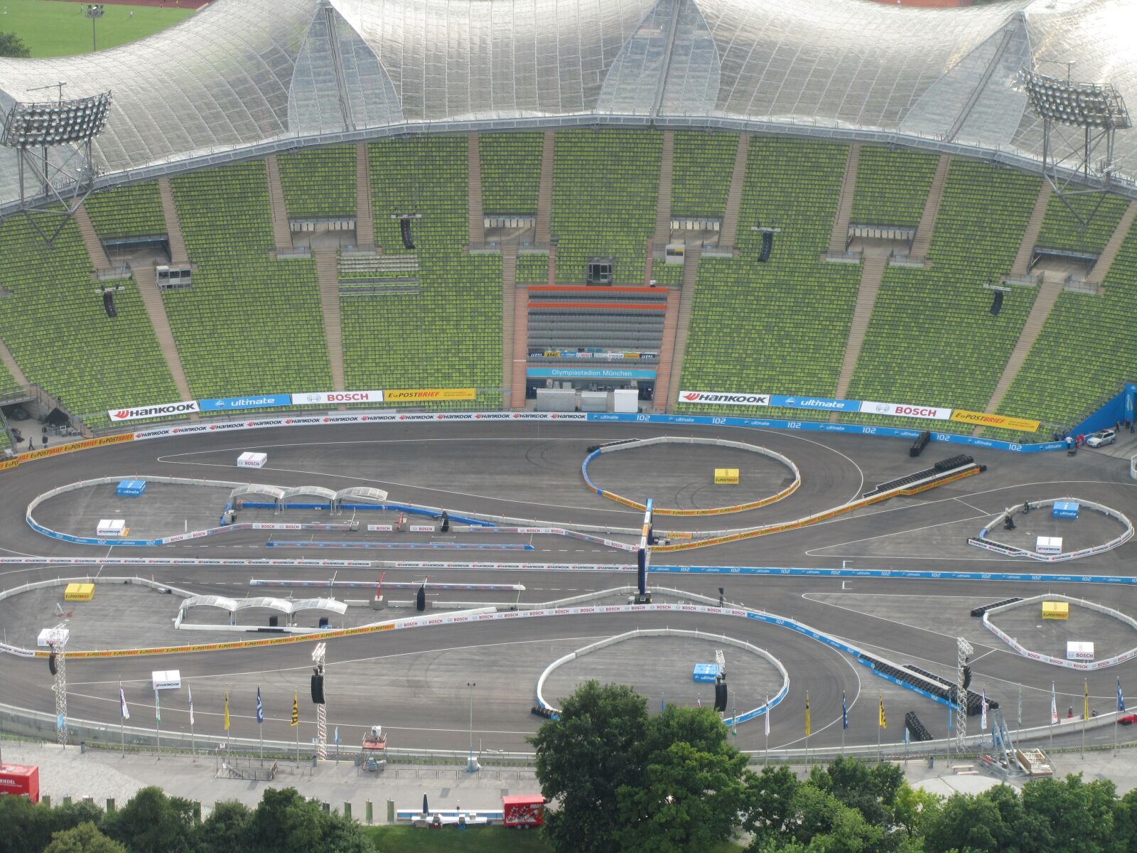 Canon PowerShot SX210 IS sample photo. Munich, dtm, olypiastadion photography