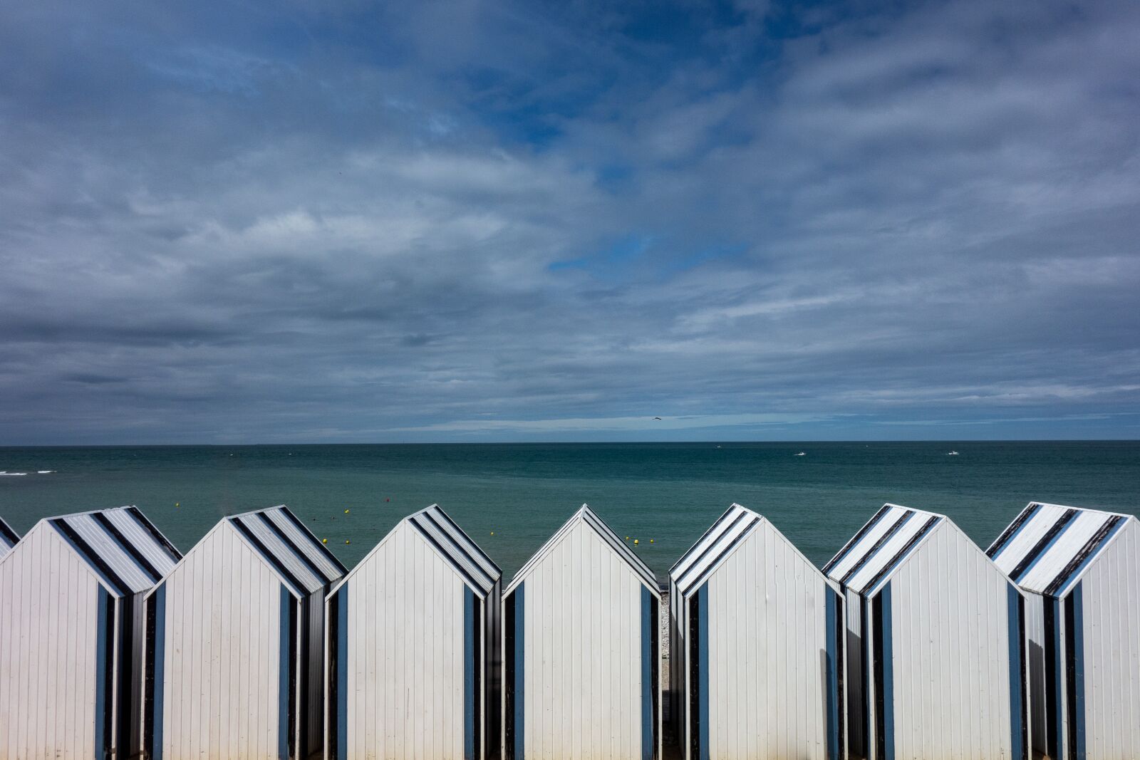 Sony Cyber-shot DSC-RX100 sample photo. Sea, cabin, blue photography