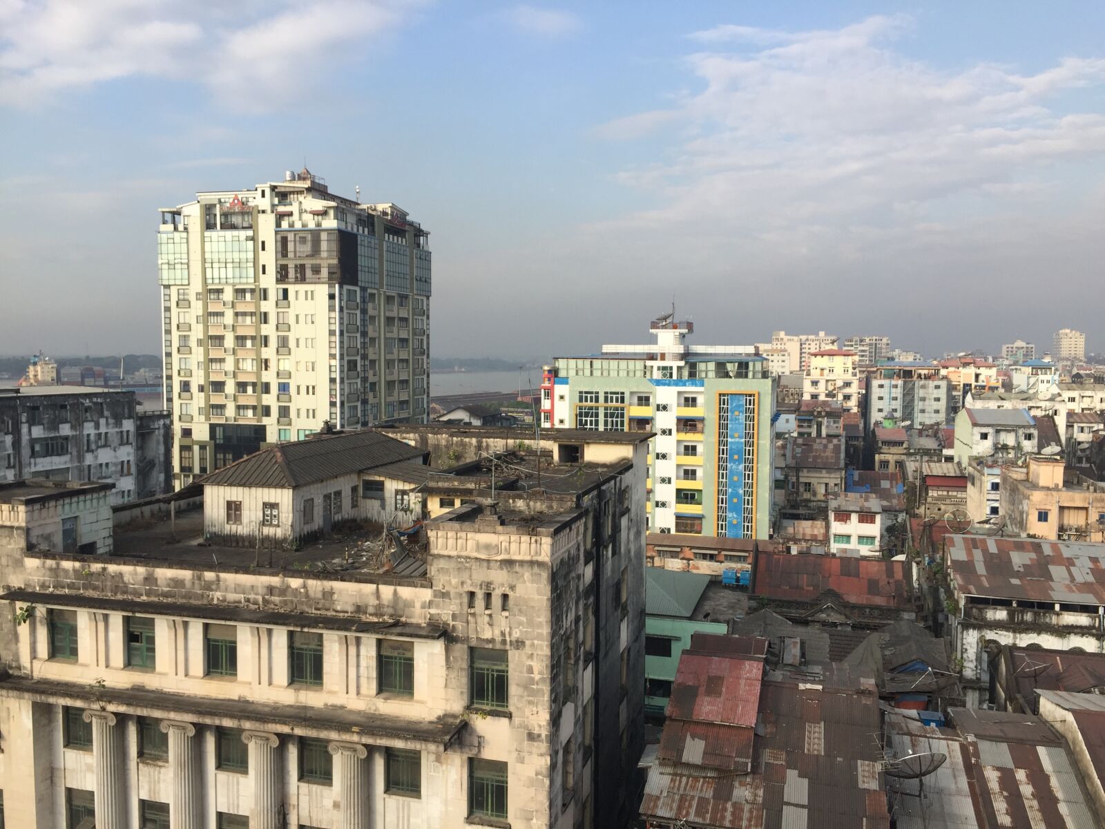 Apple iPhone 6 sample photo. City, yangon, myanmar photography