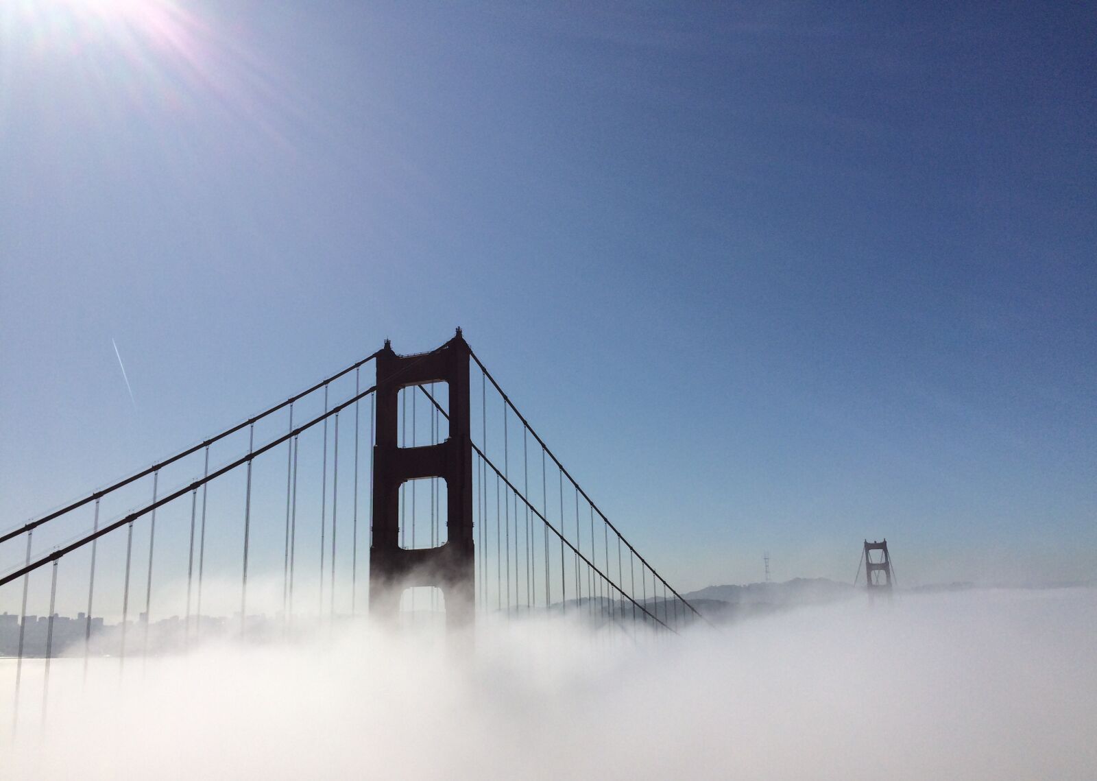 iPhone 5s back camera 4.15mm f/2.2 sample photo. Bridge, golden gate bridge photography