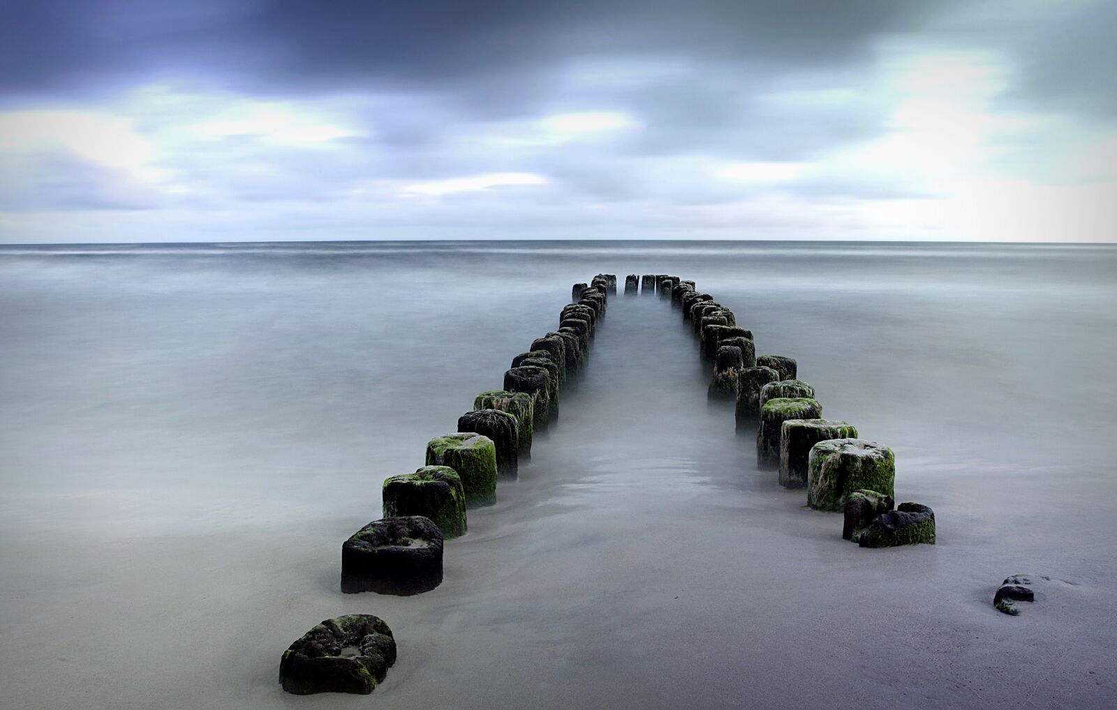 Pentax K-S2 sample photo. Breakwater, sea, beach photography