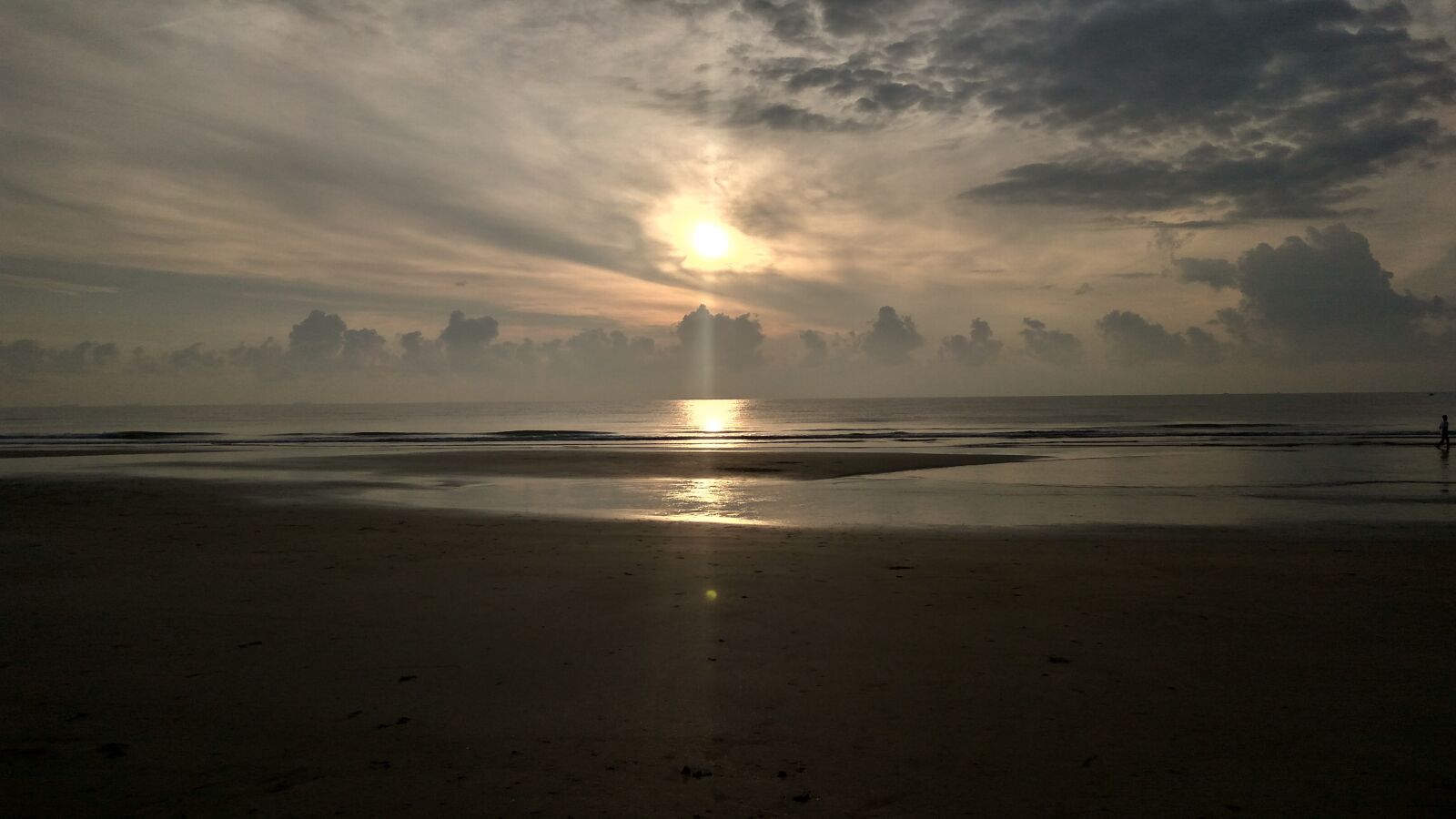 Xiaomi Redmi Note3 sample photo. Sunrise, beach, sea photography