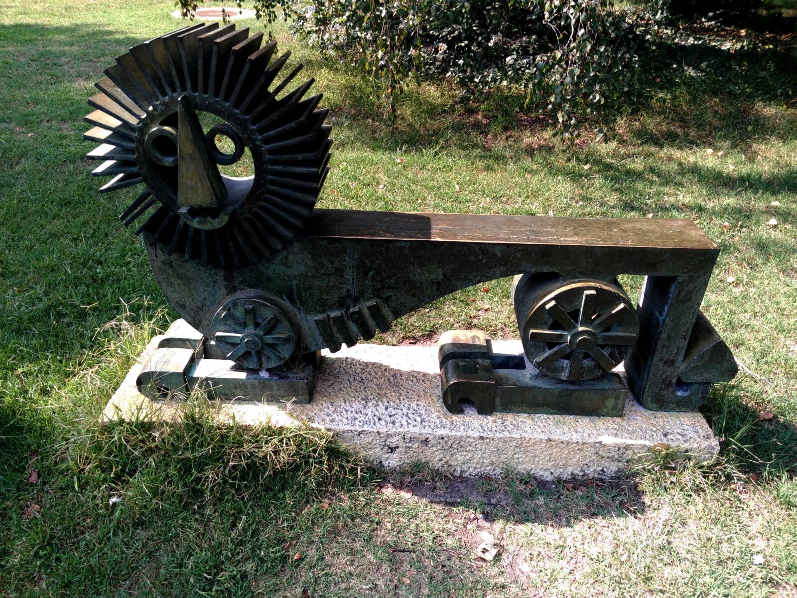Lenovo S60-A sample photo. Sculpture, cast iron, iron photography
