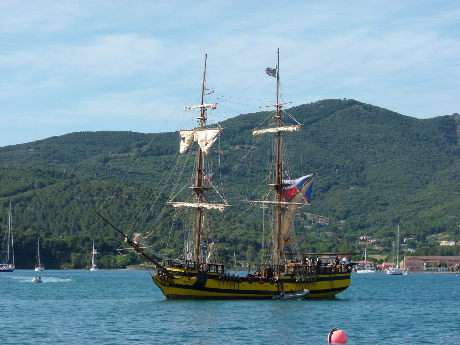 Panasonic Lumix DMC-FZ100 sample photo. La grace, tall ship photography