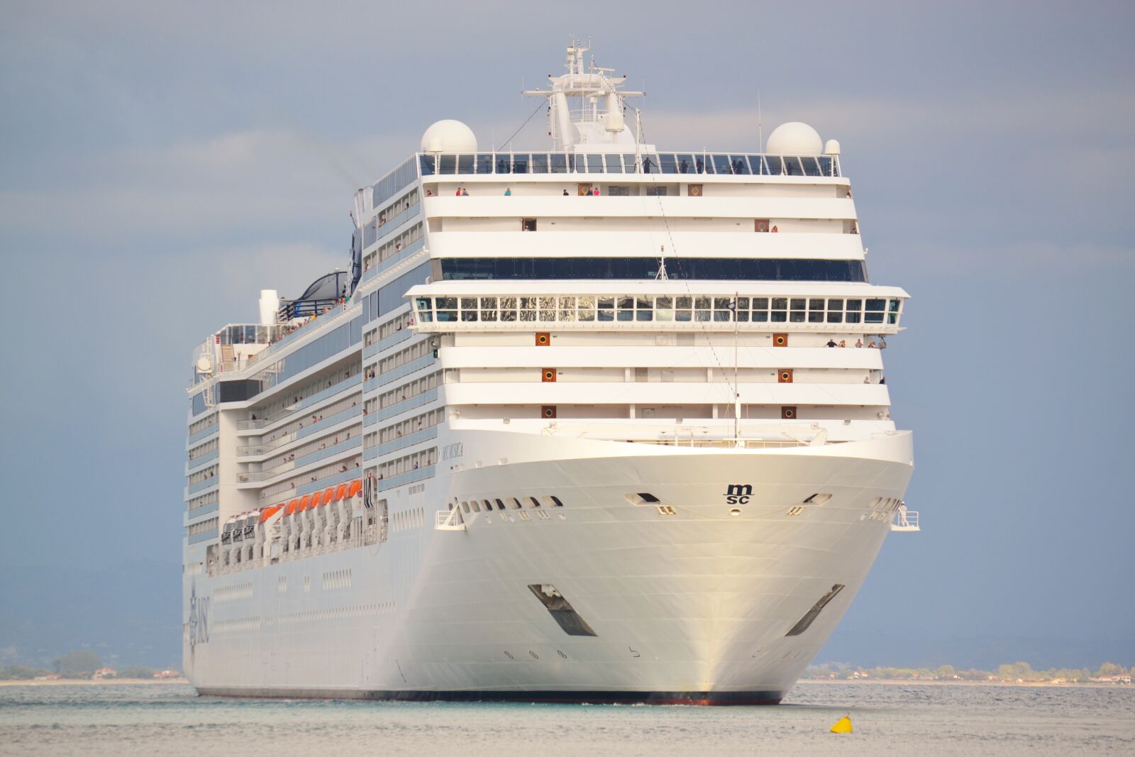 Nikon D3100 sample photo. Cruise ship, boat, sailing photography