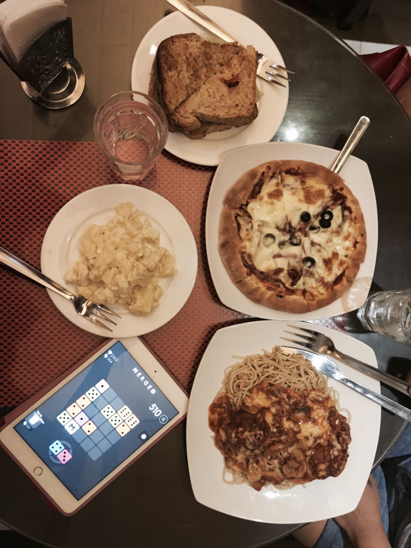 Apple iPhone 6 sample photo. Foof, pizza, restaurant, sandwich photography