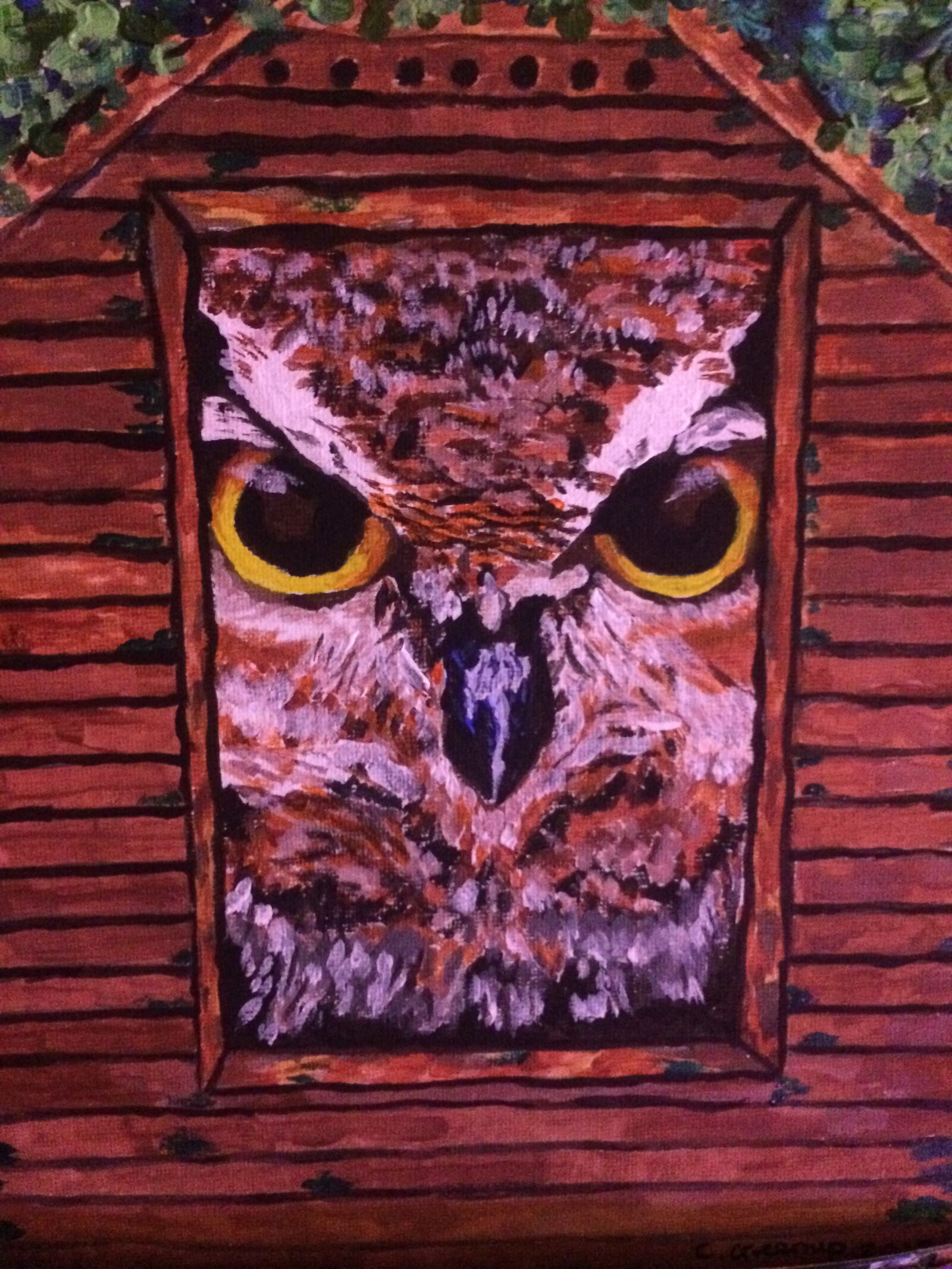 iPhone 5s back camera 4.15mm f/2.2 sample photo. Owl, bird, portrait photography