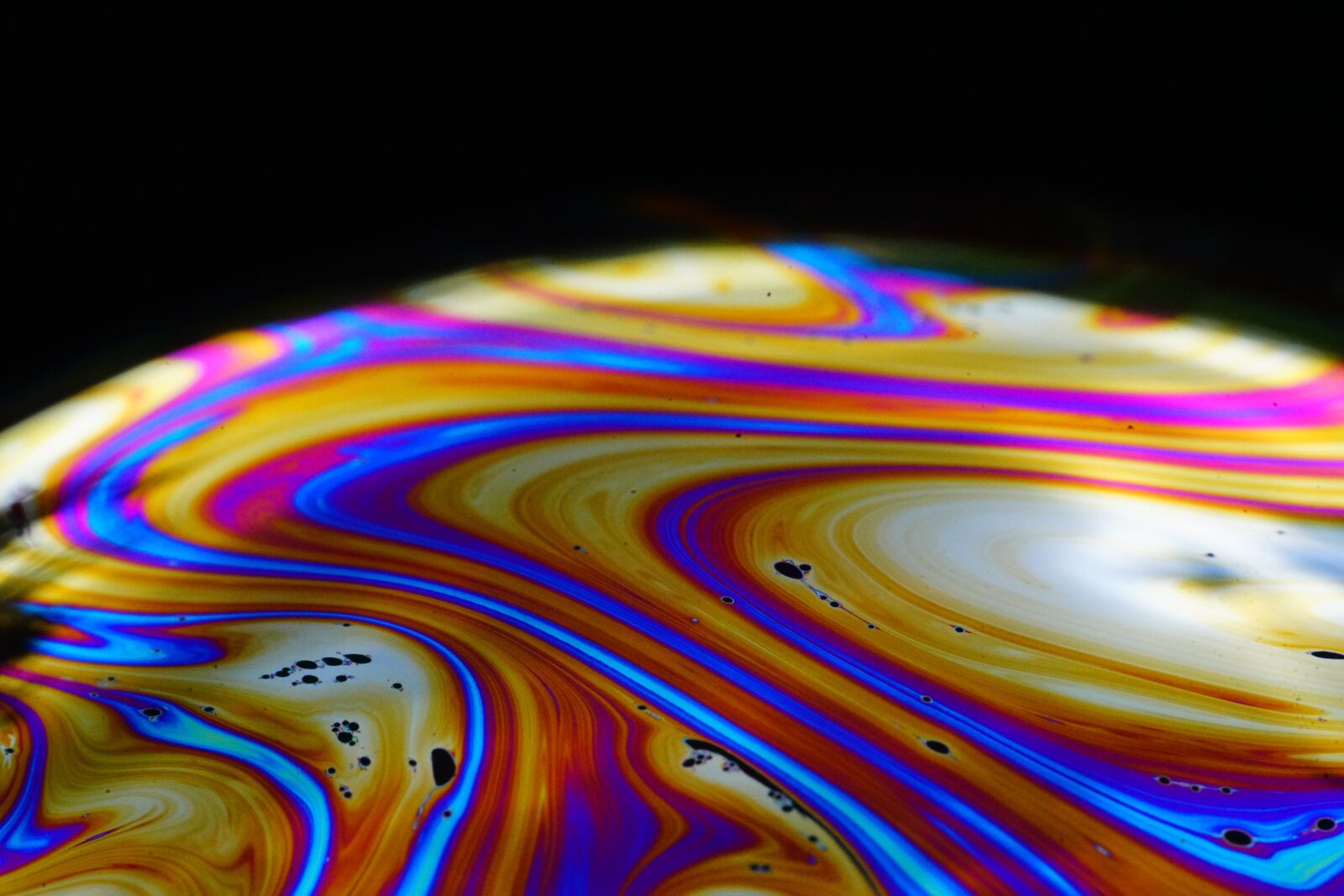 Sony a7R II + Sony FE 90mm F2.8 Macro G OSS sample photo. Soap bubble, surface, iridescent photography
