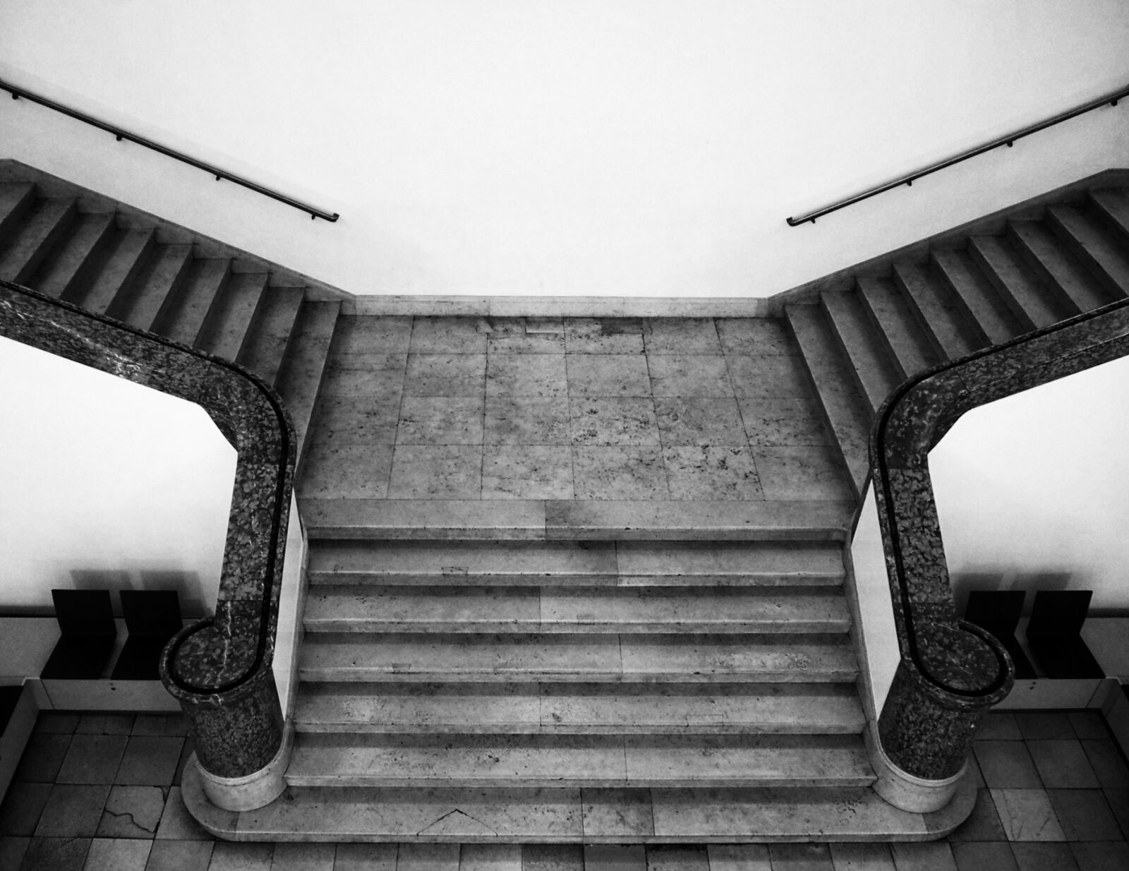 Olympus OM-D E-M10 sample photo. Downstairs, stairway, upstairs photography