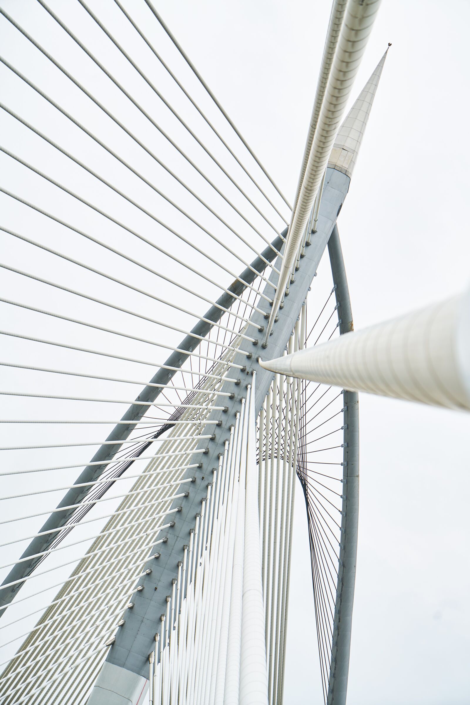 Sony a7R II sample photo. Abstract, metal, rope photography
