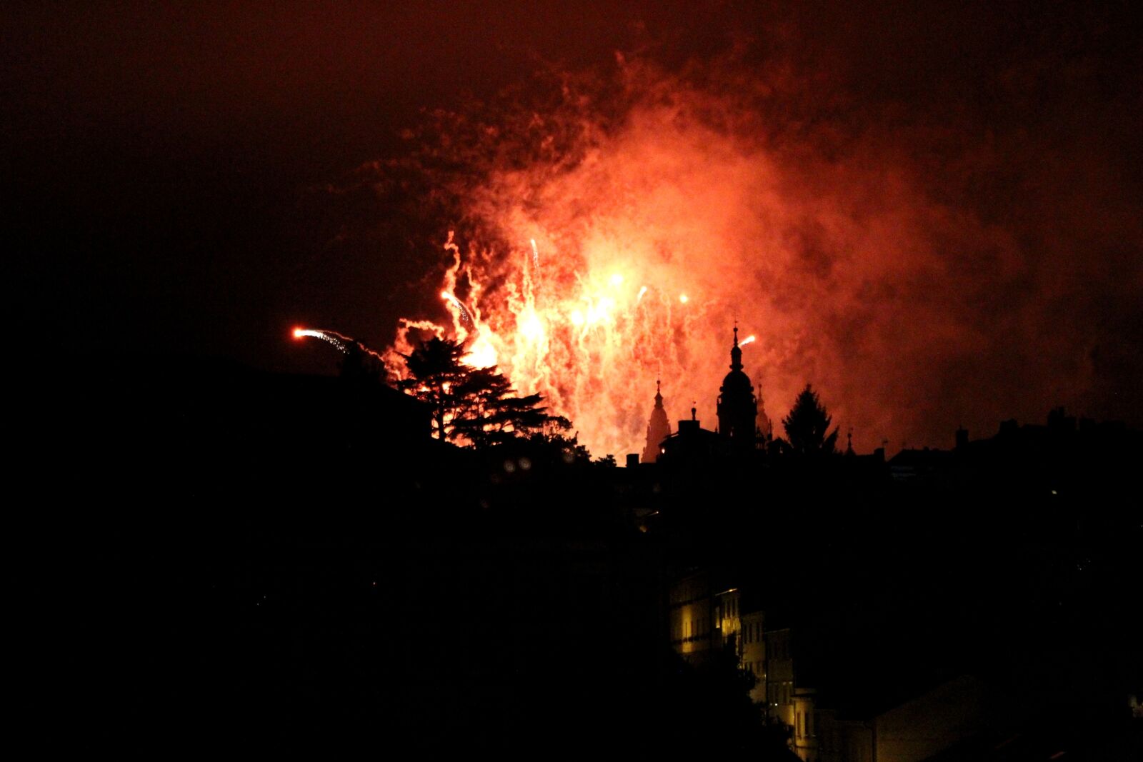 Canon EOS 1200D (EOS Rebel T5 / EOS Kiss X70 / EOS Hi) sample photo. Fireworks, light, santiago of photography