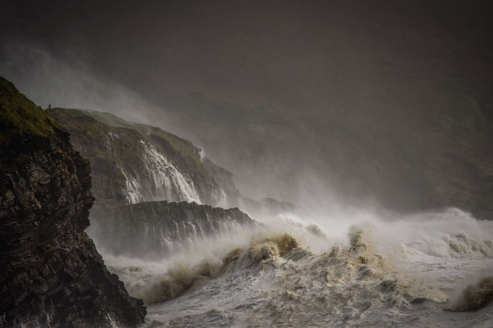 Nikon D5500 sample photo. Sea, ireland, storm photography