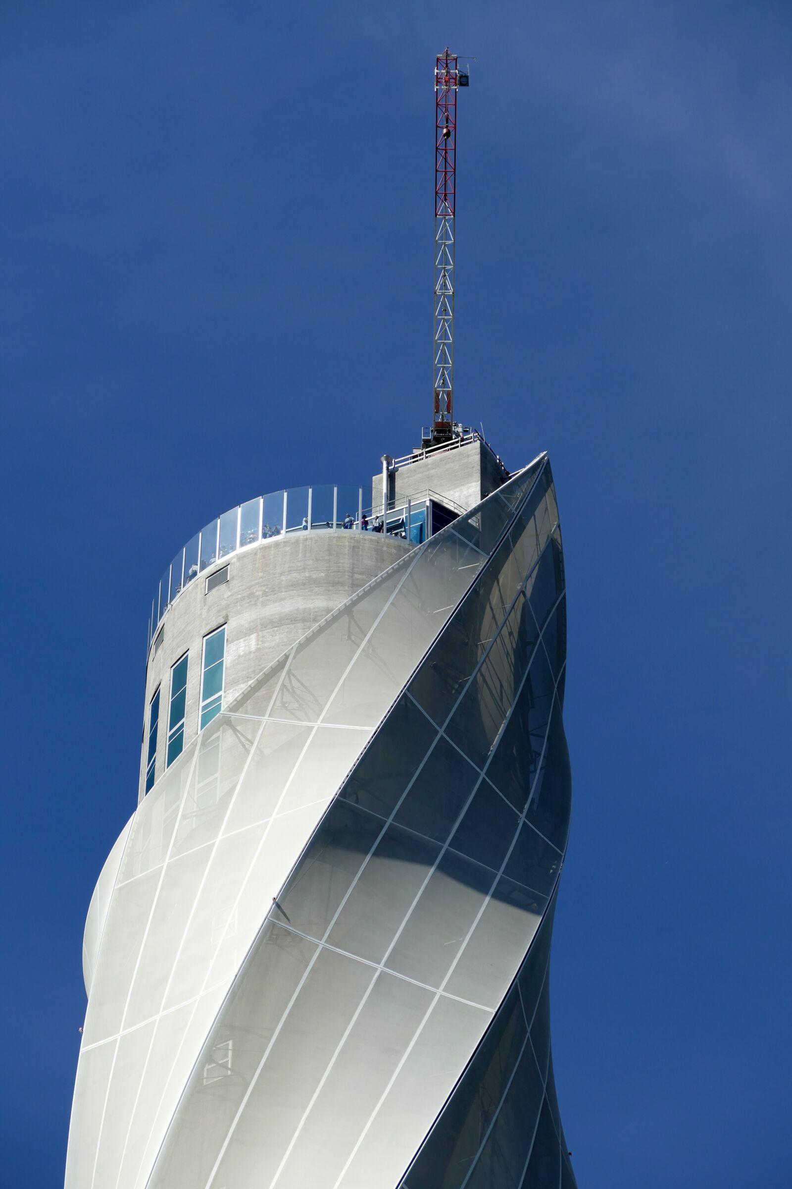 Panasonic Lumix DMC-FZ1000 sample photo. Thyssenkrupp test tower, rottweil photography