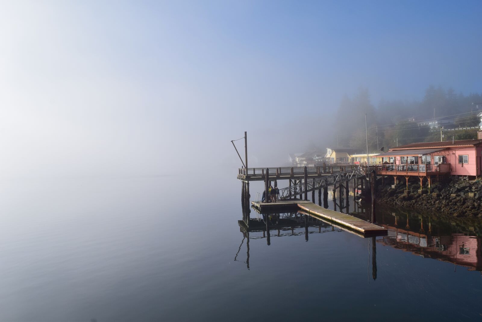 Nikon D3300 sample photo. Fog, morning, sunlight photography