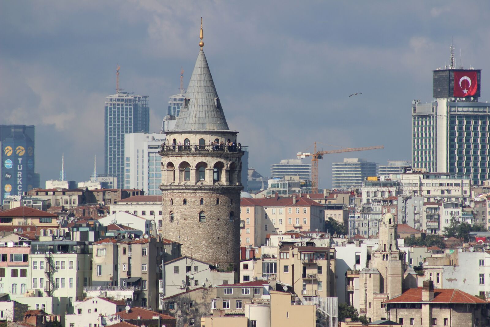 Canon EF 75-300mm f/4-5.6 sample photo. Turkey, galata, tower photography