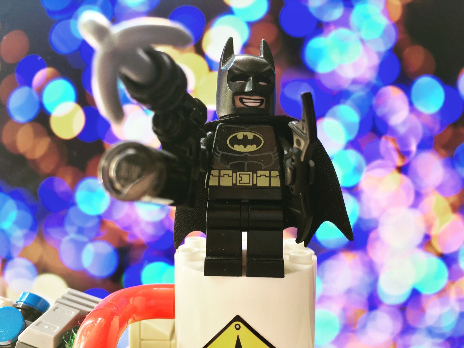 Apple iPhone SE sample photo. Batman, lego, toys photography