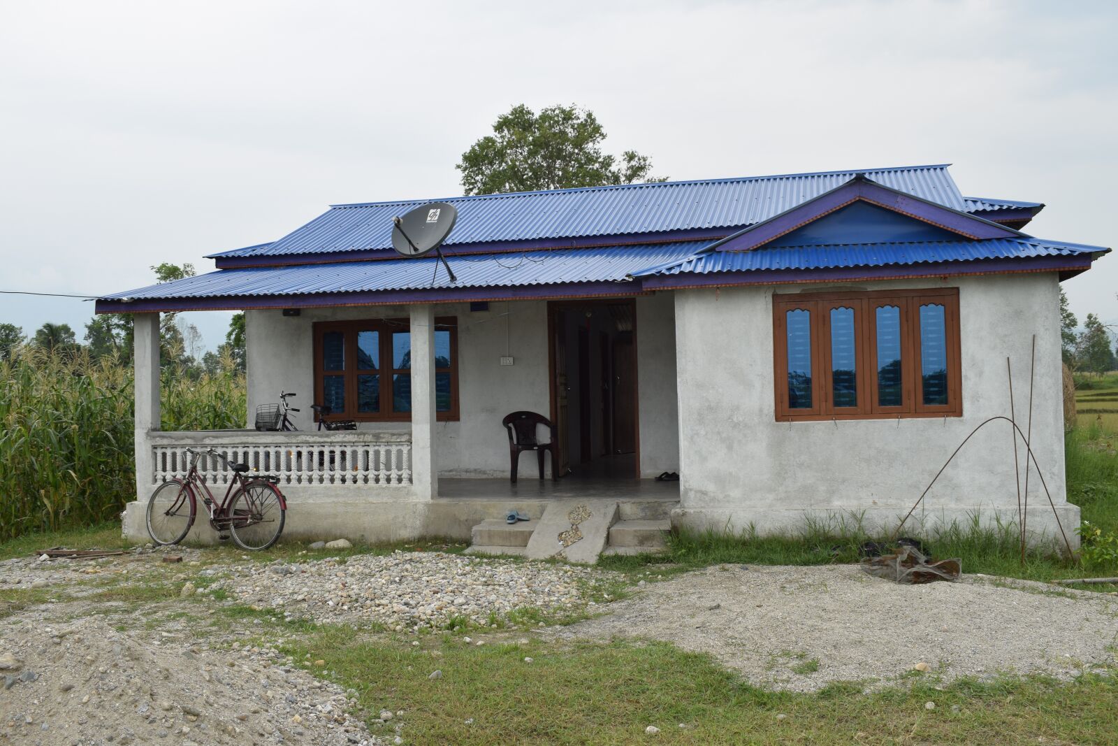 Nikon D5300 sample photo. Nepali village houses, house photography