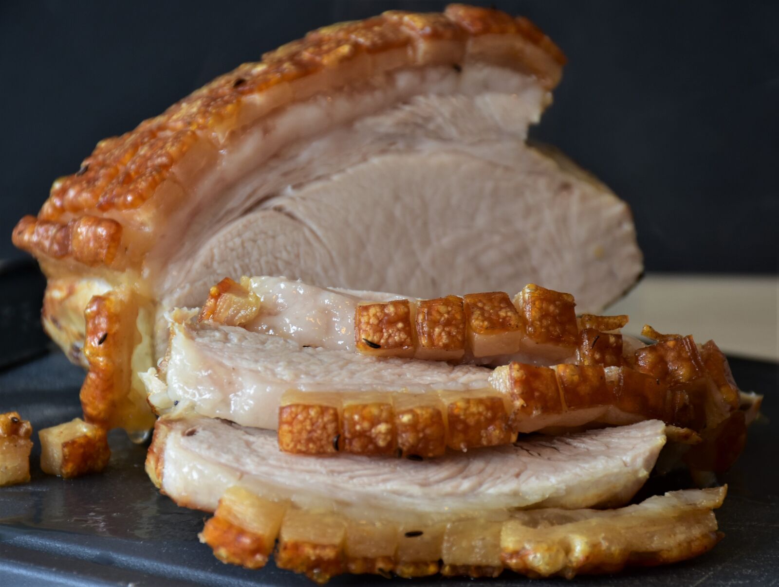 Nikon D7200 sample photo. Roast pork, pig, crust photography