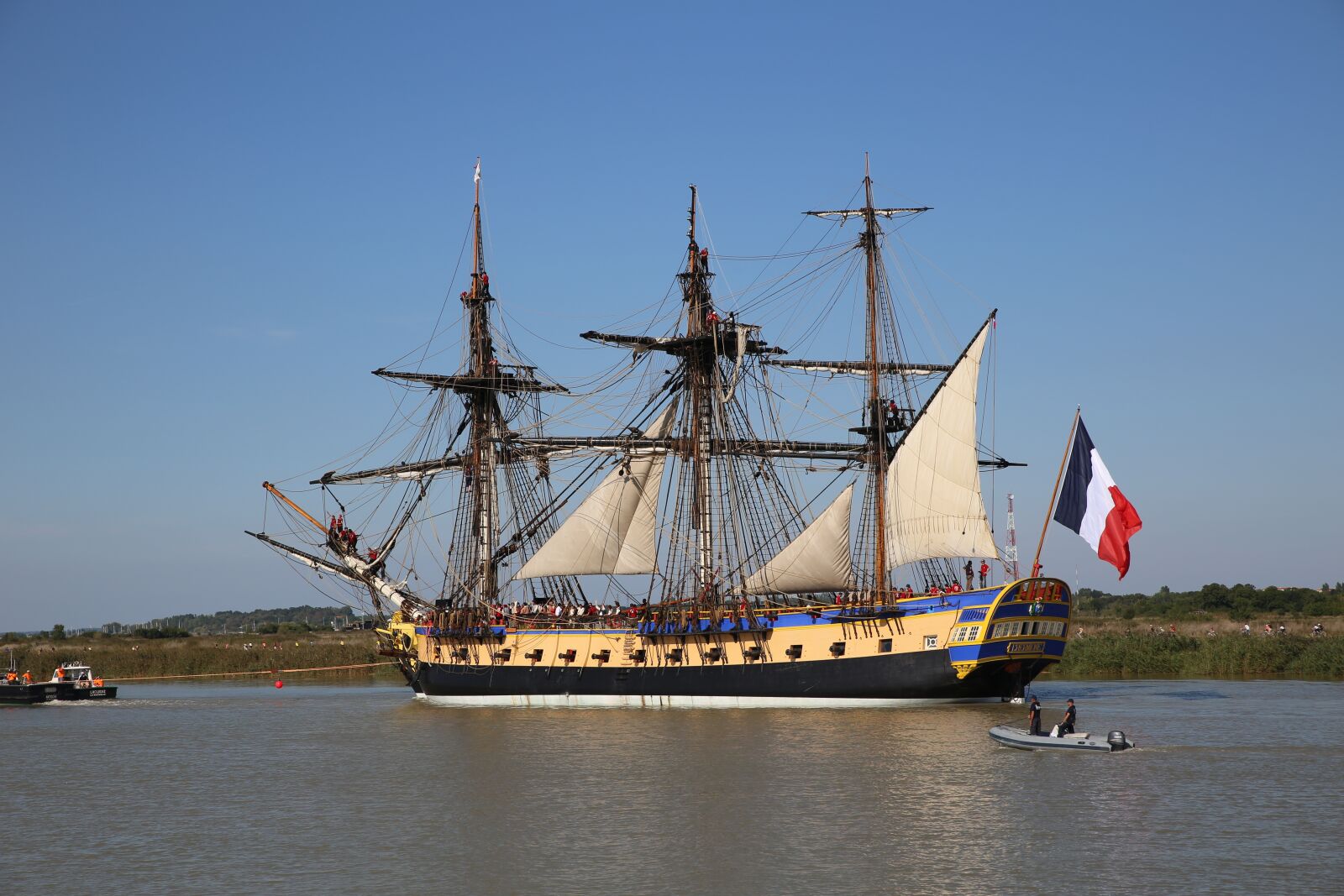 Canon EOS 6D sample photo. Hermione, charente, sailboat photography