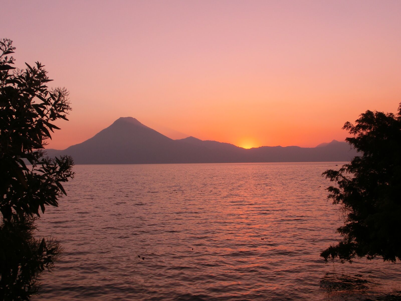 CASIO EX-ZR100 sample photo. Guatemala, sunset, travel photography