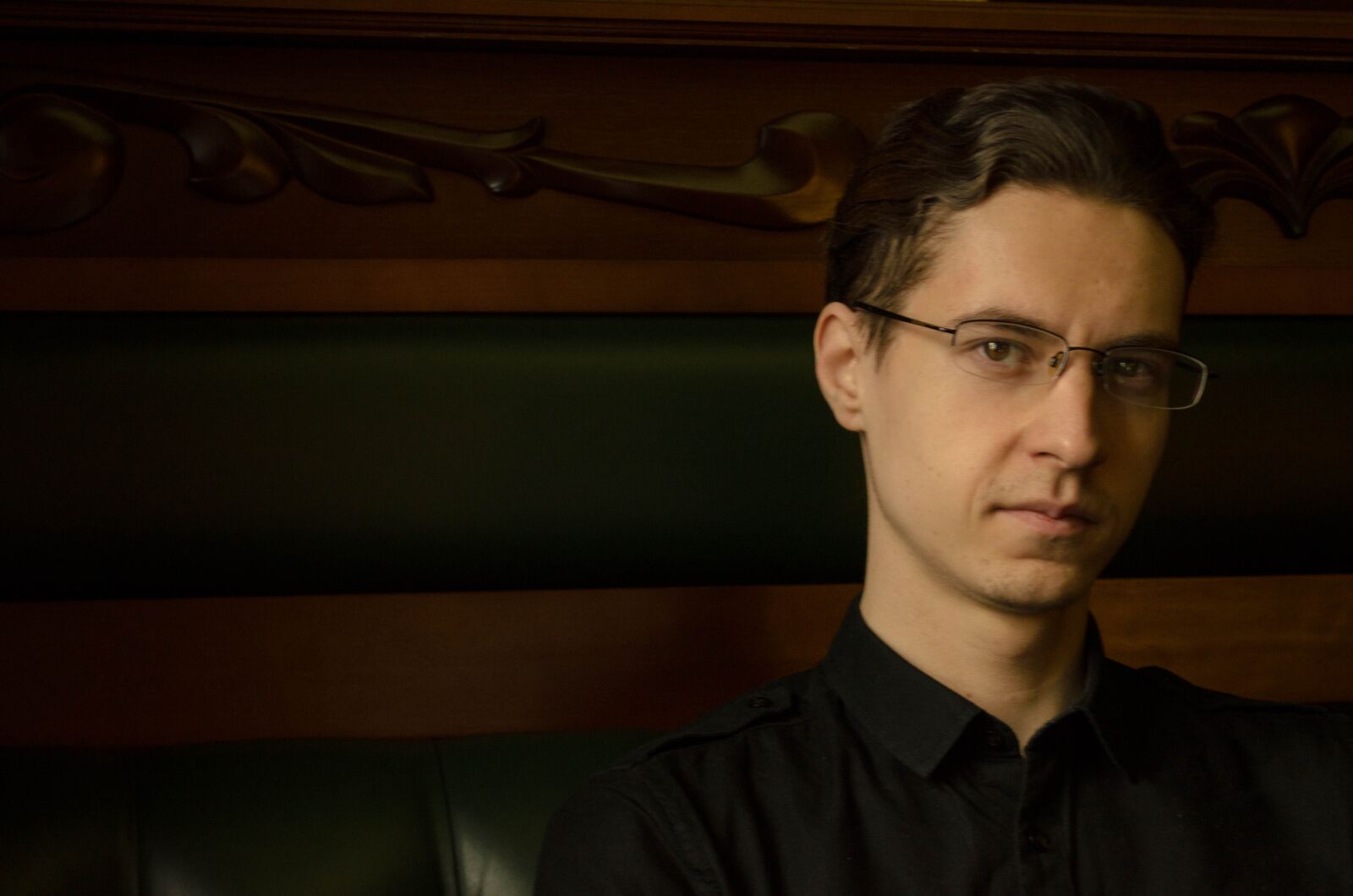 Nikon D5100 sample photo. Boy, thoughtful, glasses photography