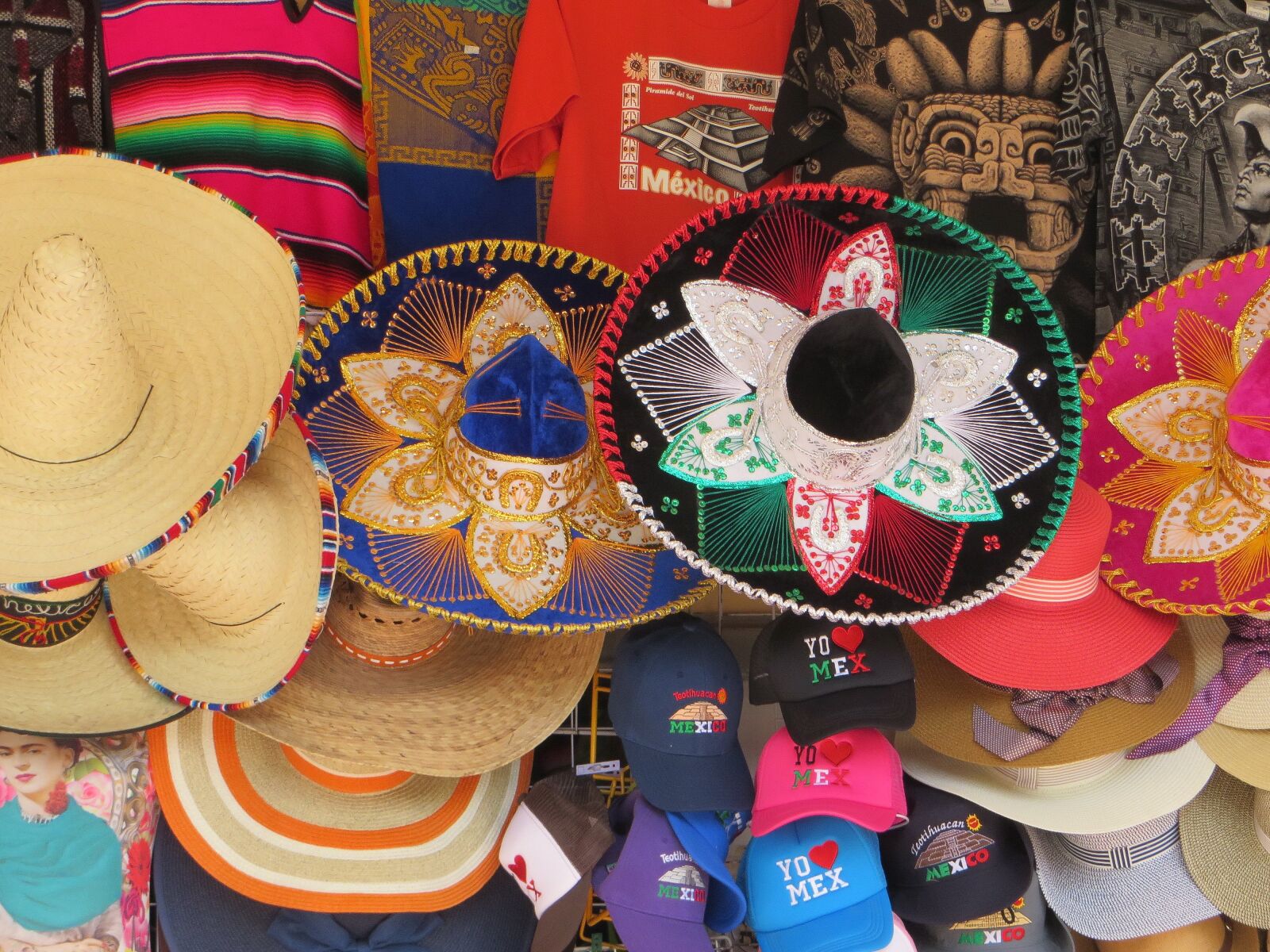 Canon PowerShot SX270 HS sample photo. Mexico, trade, stalls photography