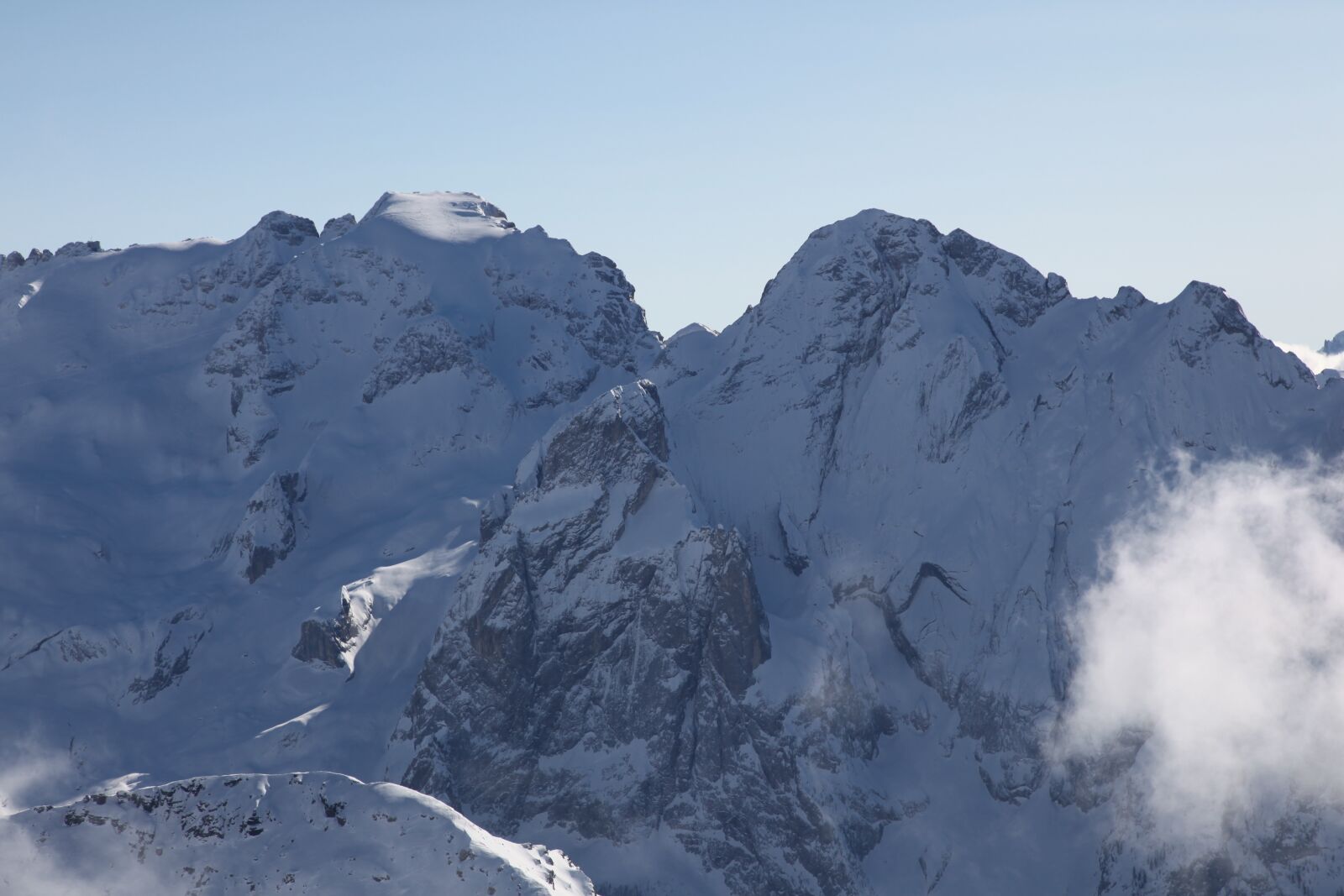 Canon EOS 5D Mark II sample photo. Snow, mountain, panoramic photography
