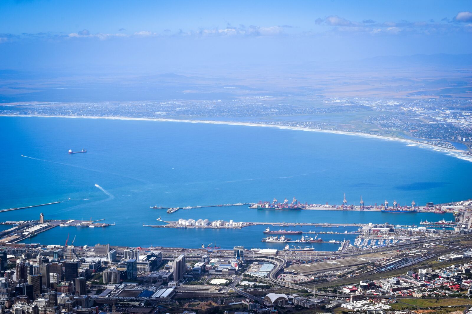 Nikon D5500 sample photo. Cape town, table mountain photography