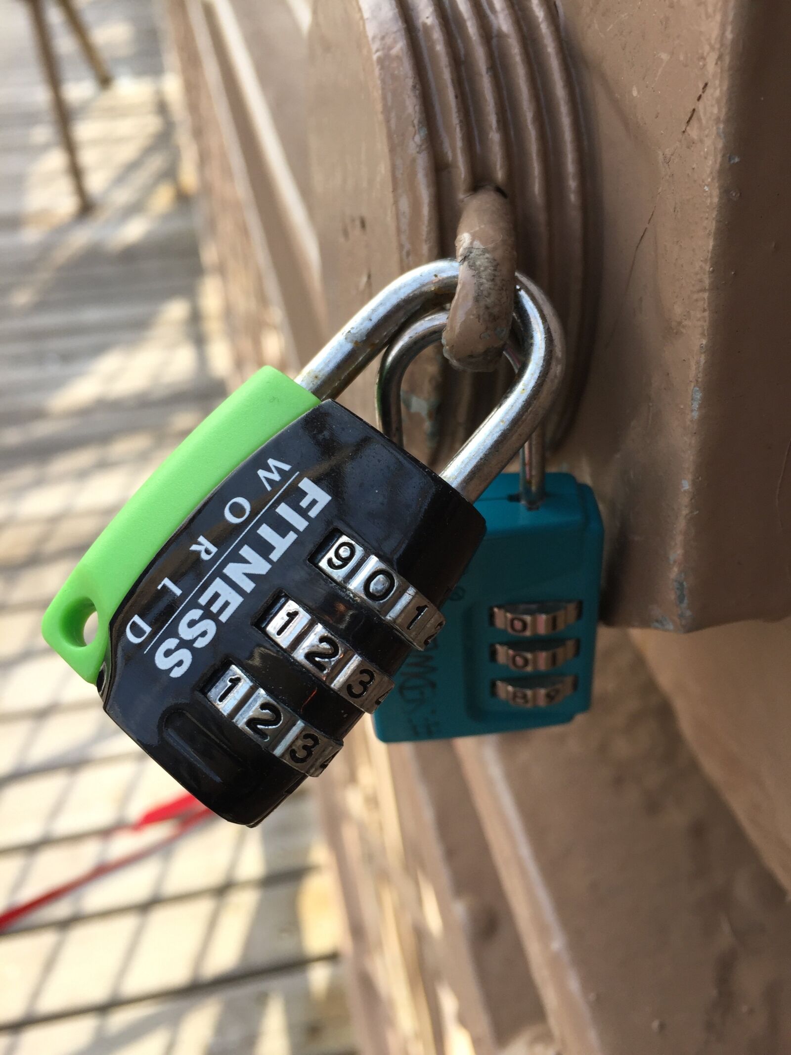 Apple iPhone 6 sample photo. Padlock, bridge, in love photography