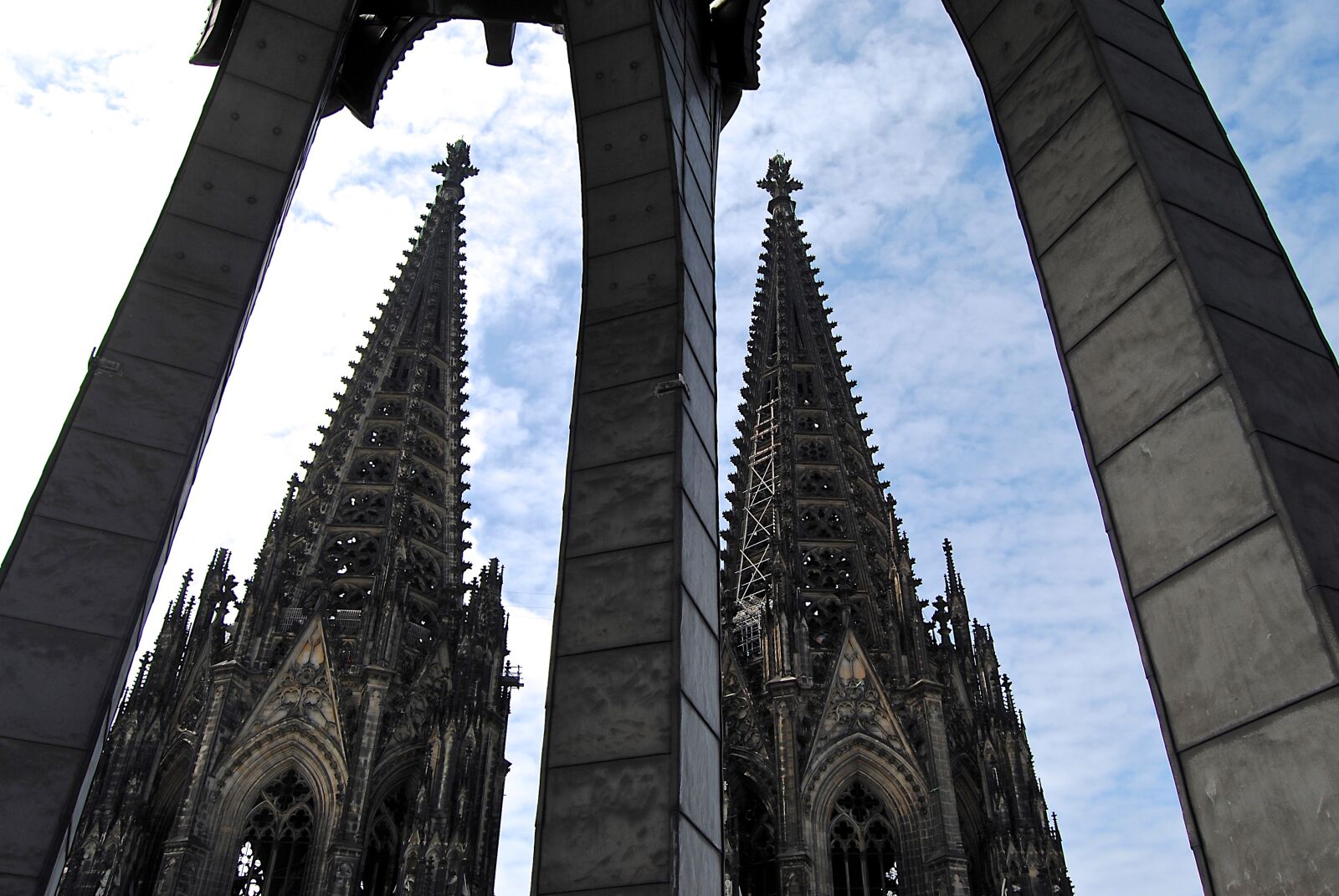 Nikon D3000 sample photo. Double tower, towers, bell photography