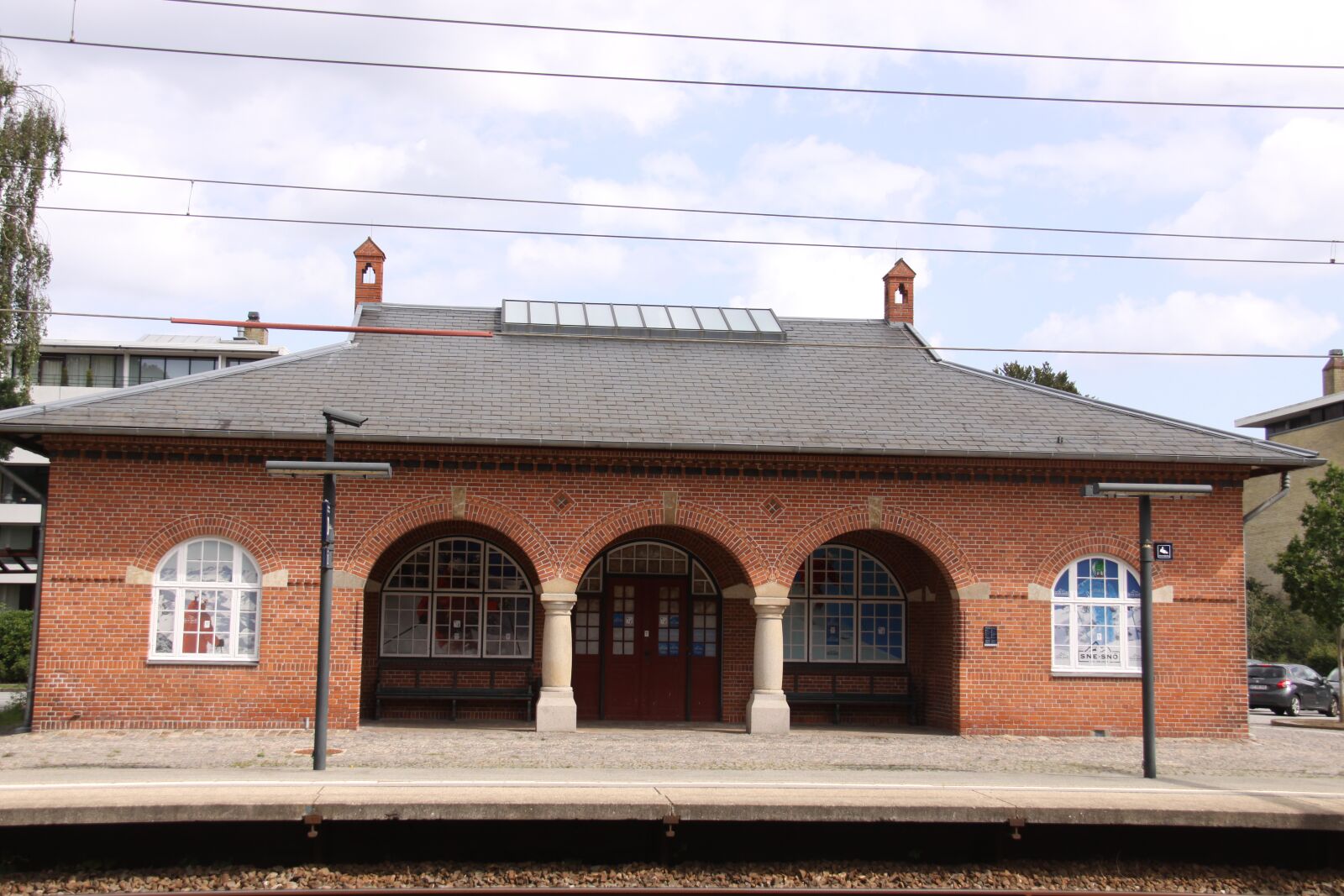 Canon EOS 50D sample photo. Skodsborg, station, train station photography