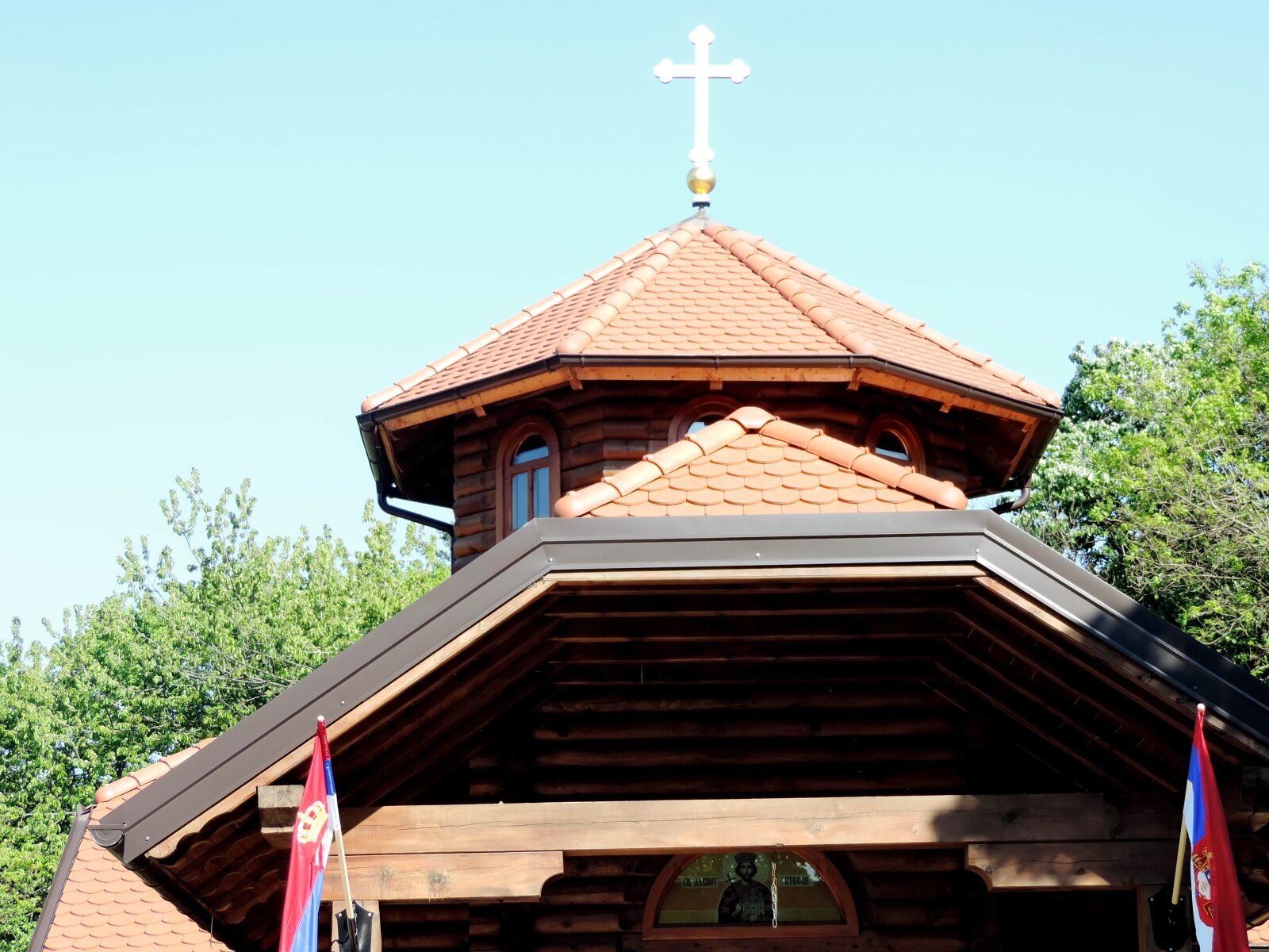 Nikon Coolpix P520 sample photo. Church, monastery, orthodox, wooden photography