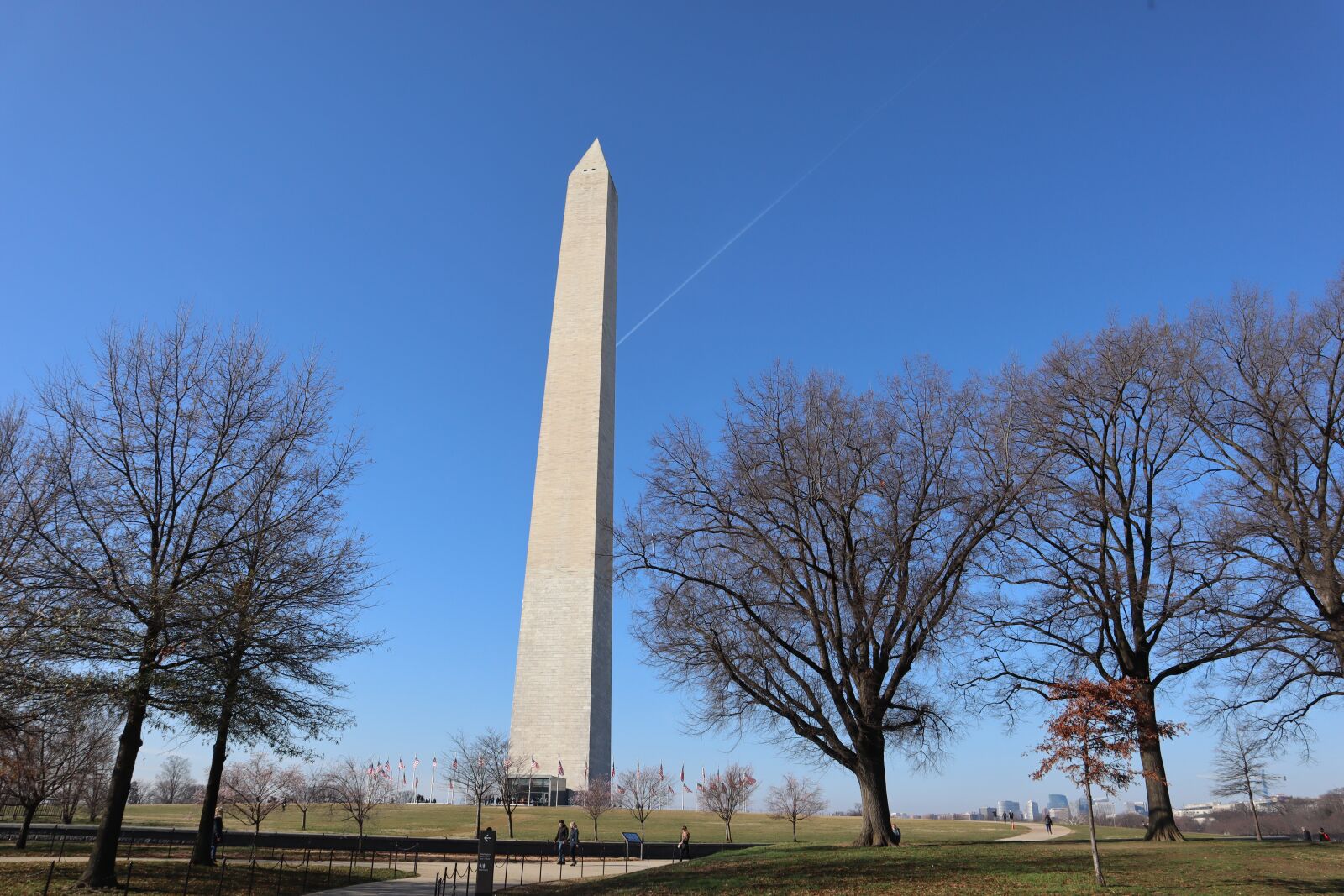 Canon EOS M50 (EOS Kiss M) sample photo. Landscape, winter, washington monument photography