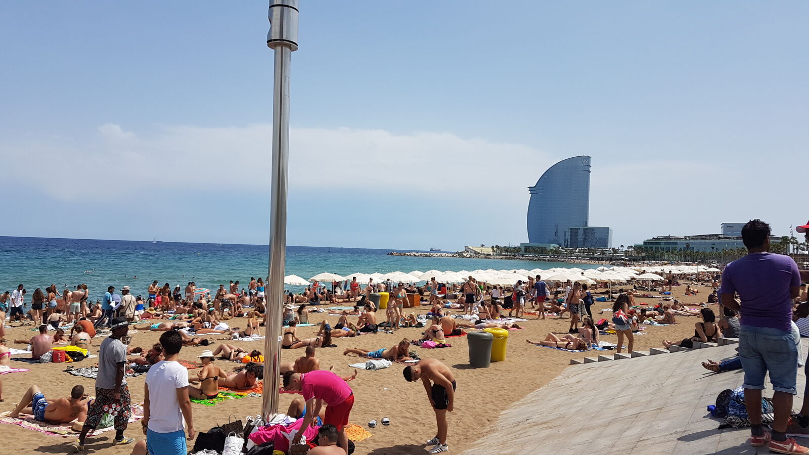 Samsung Galaxy S7 Edge sample photo. Barcelona, beach, beautiful, beauty photography