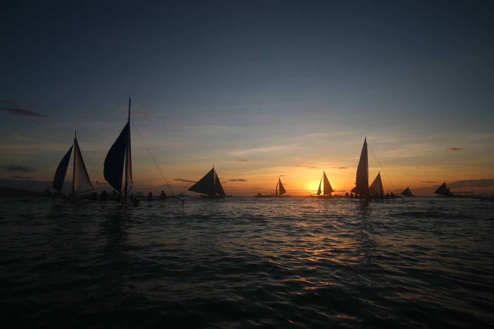 Canon EOS 70D sample photo. Boracay, sunset, philippines photography