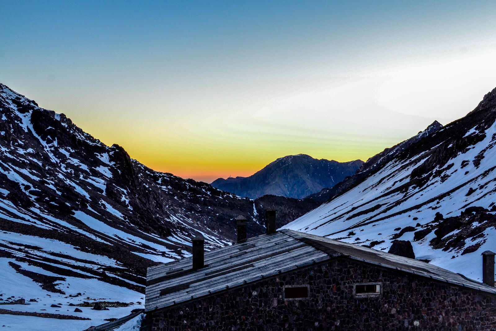 Nikon D3100 sample photo. Morocco, twilight, mountain photography