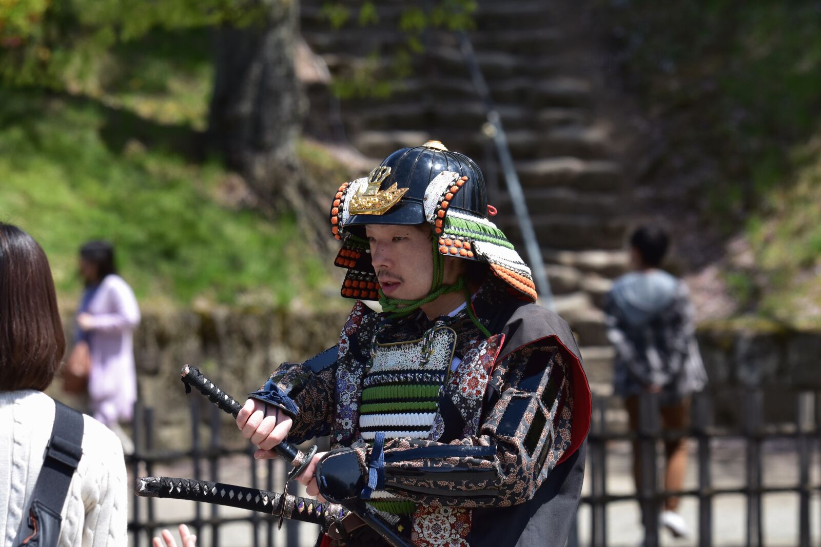 Nikon D7200 sample photo. People, male, samurai photography