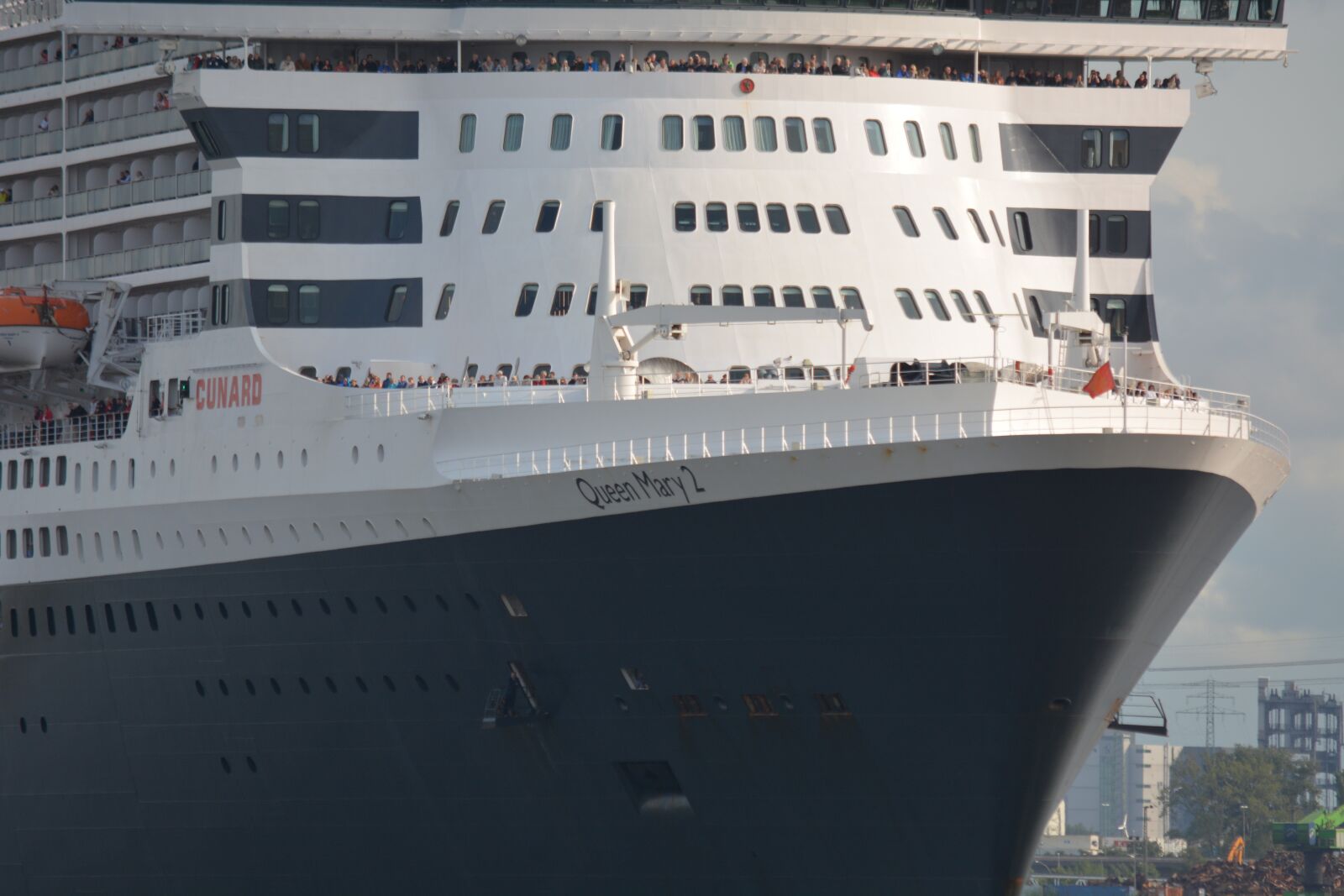 Nikon D7100 sample photo. Transport, ship, queen mary 2 photography