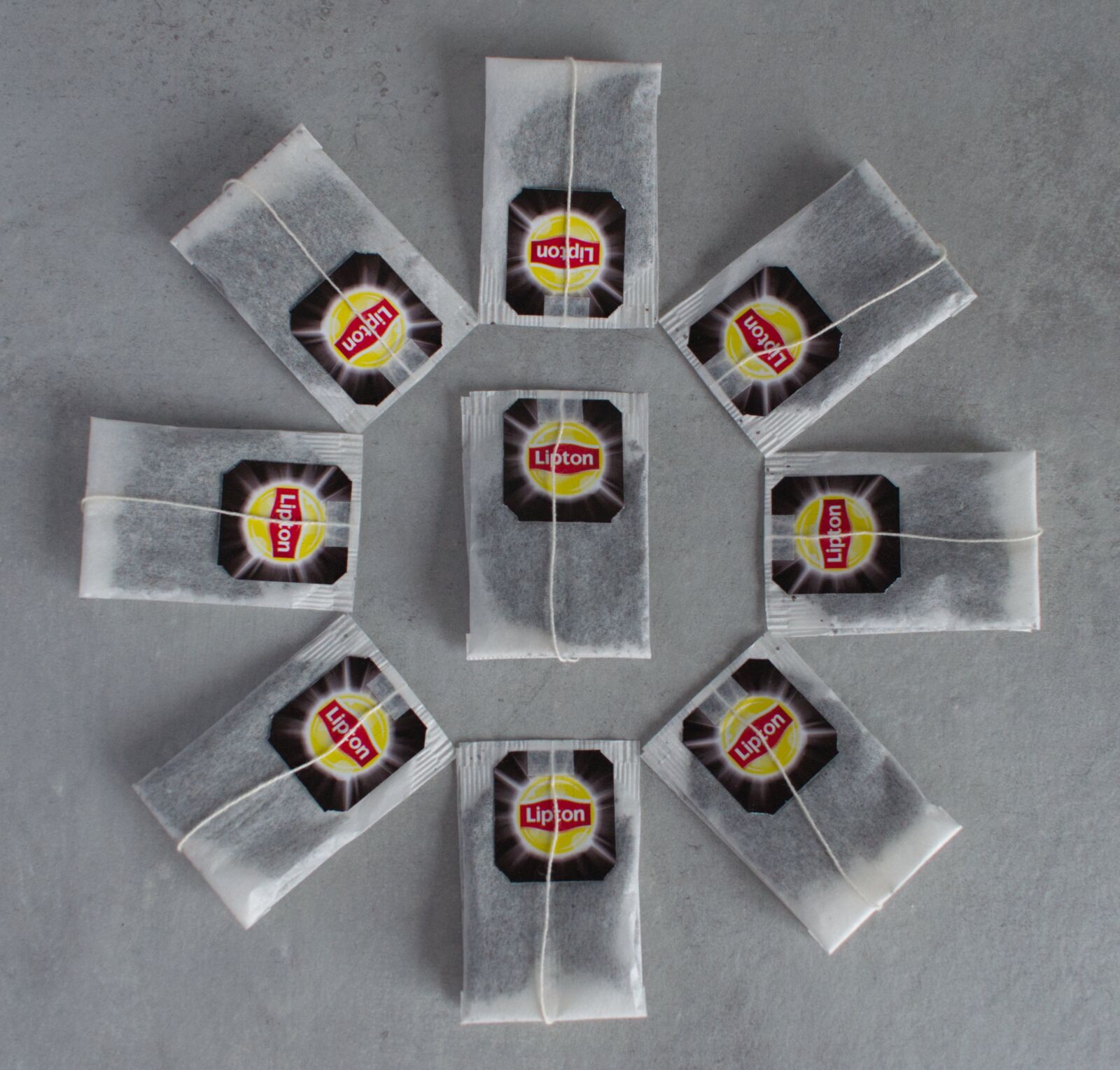 Nikon D3300 sample photo. Tea, tea bags, circle photography