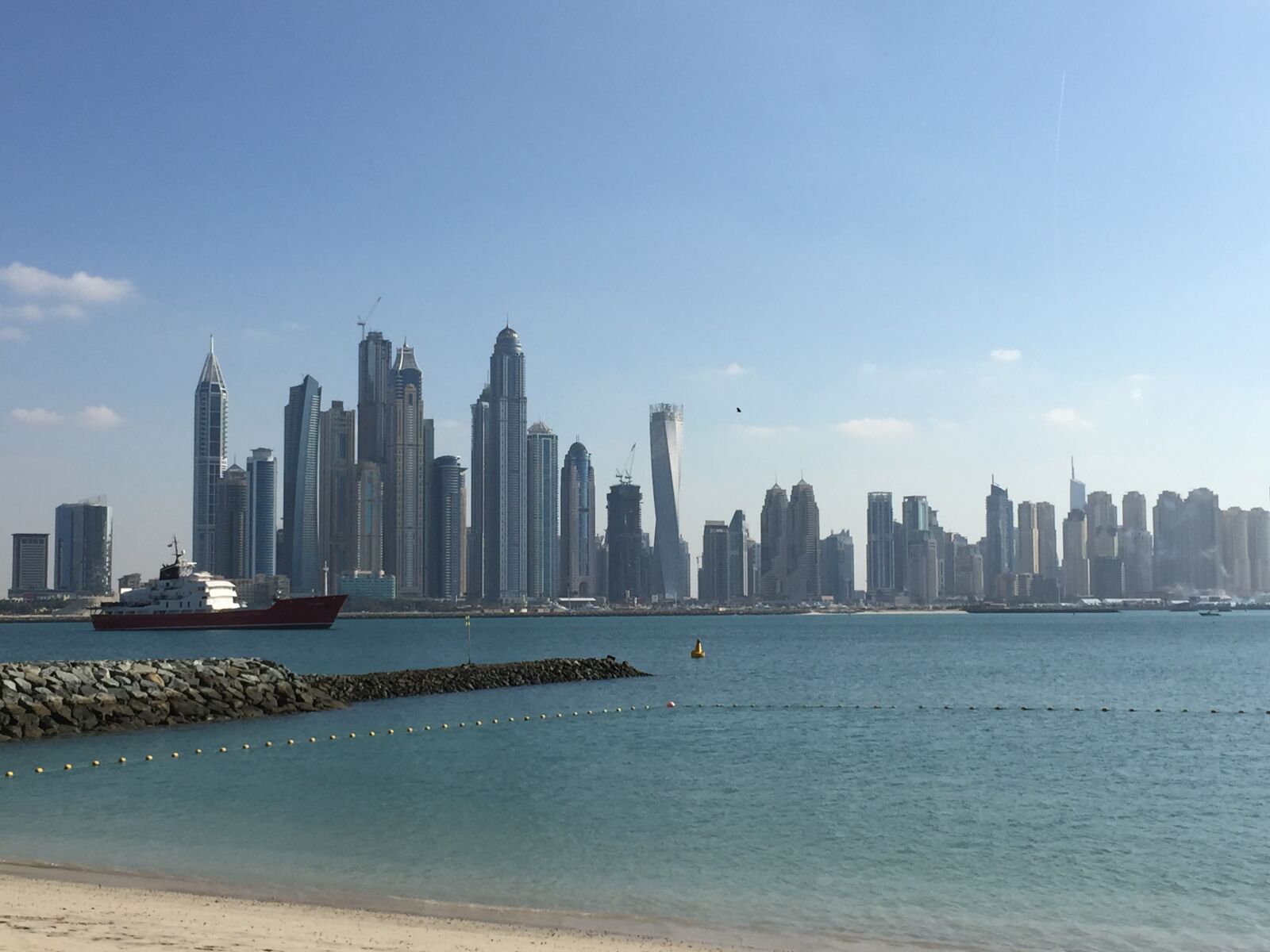iPhone 6 back camera 4.15mm f/2.2 sample photo. Dubai, skyline, arabic photography