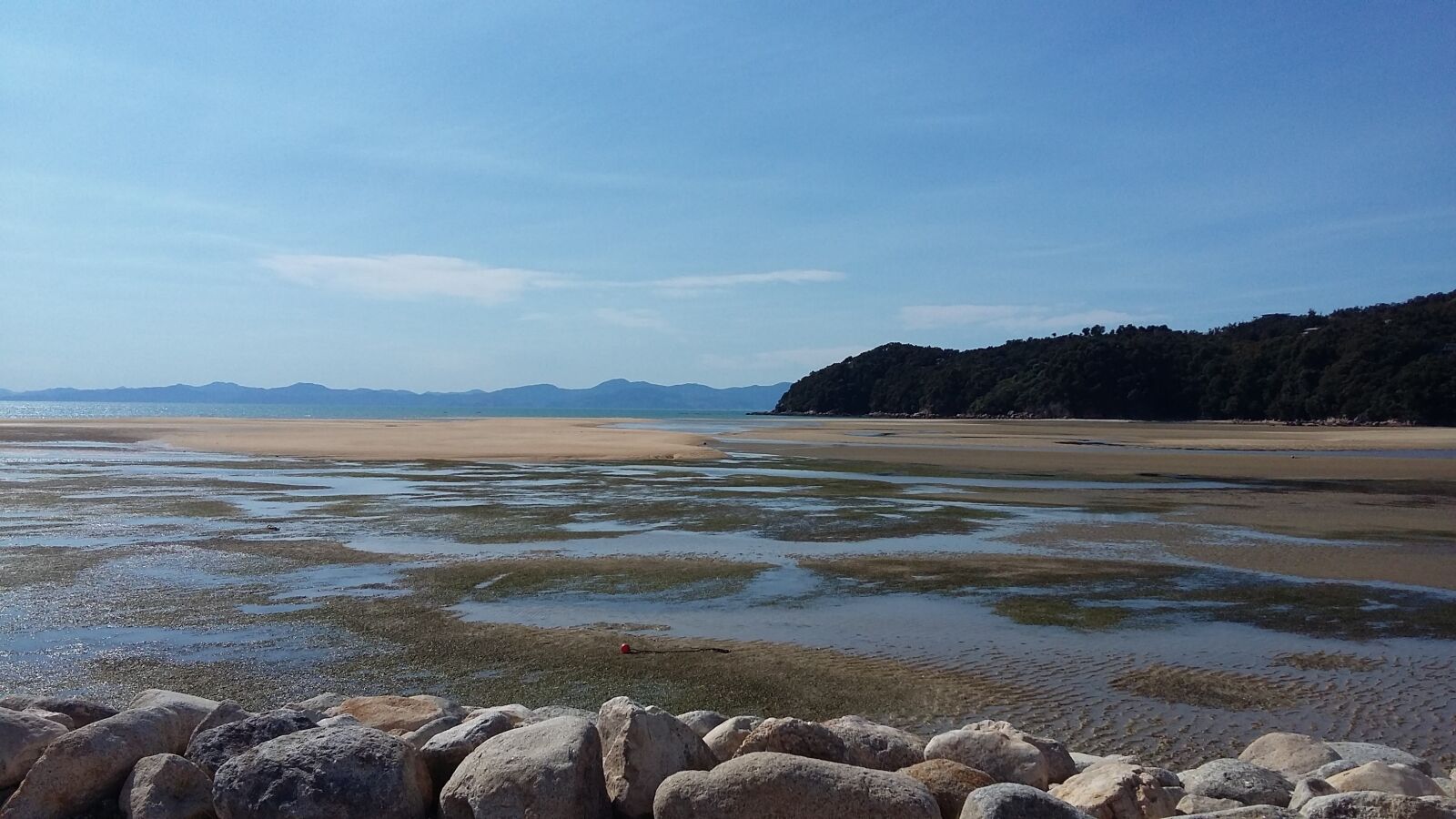 Samsung Galaxy Grand Prime sample photo. Marahau, sandy bay, beach photography
