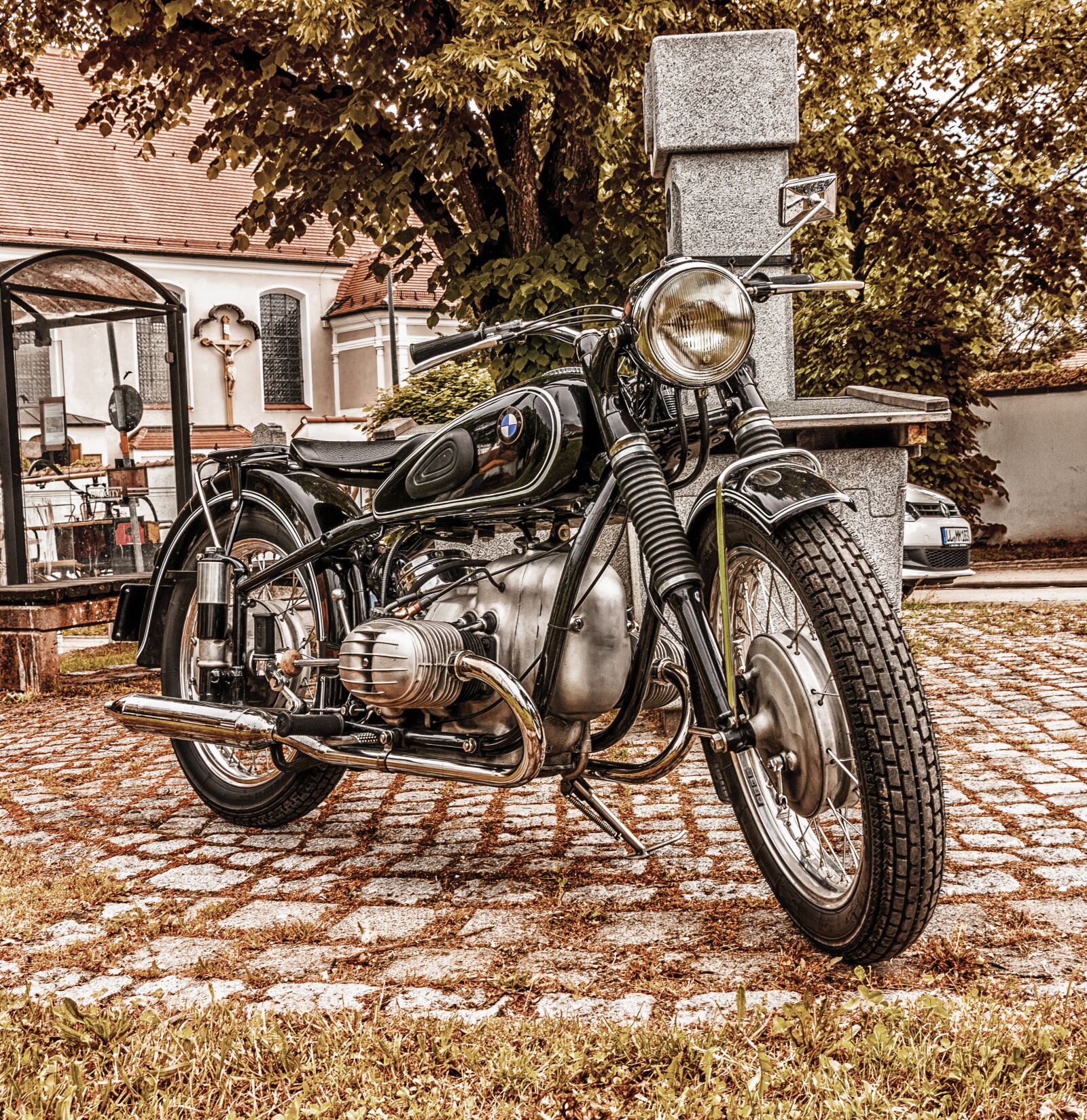 Canon EOS 7D Mark II sample photo. Motorbike, bmw, vintage photography