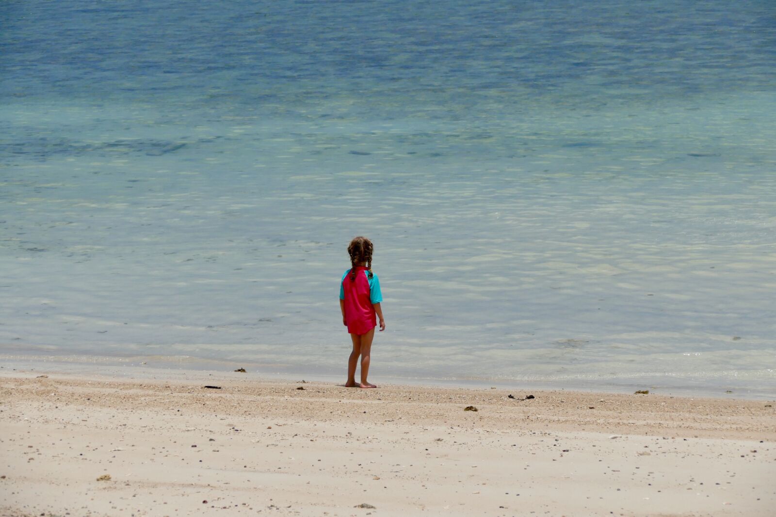 Panasonic Lumix DMC-FZ1000 sample photo. Being alone, sand, sea photography