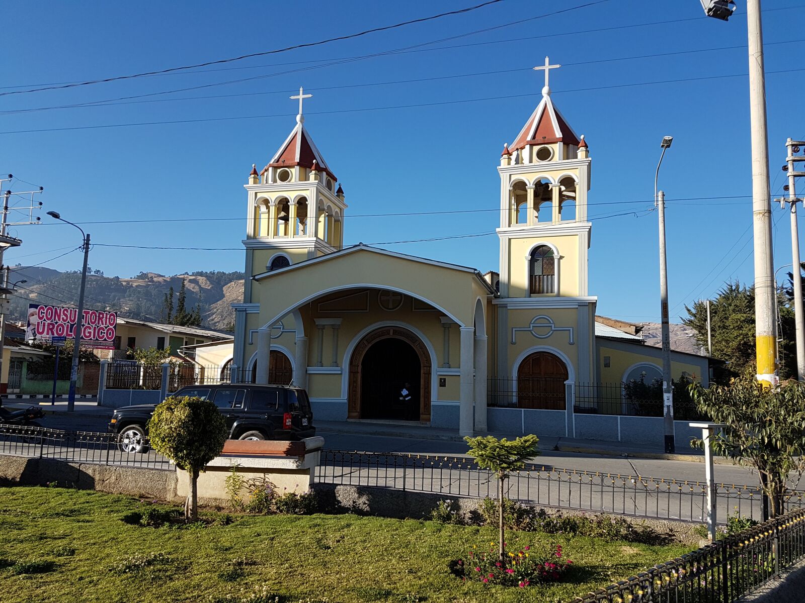 Samsung Galaxy S7 sample photo. Landscape, church, huaraz photography