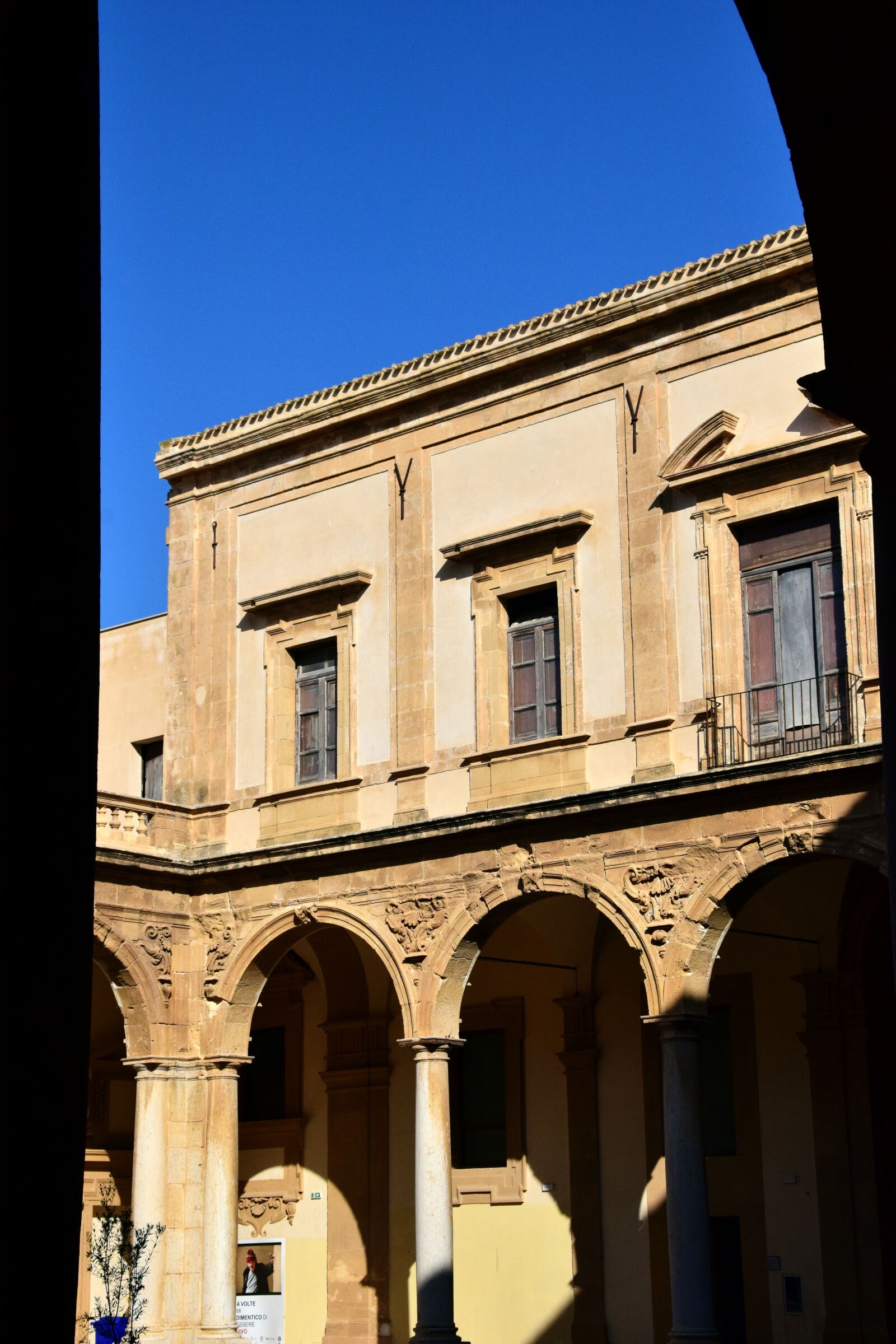 Nikon D3300 sample photo. Arcade, monastery, architecture photography