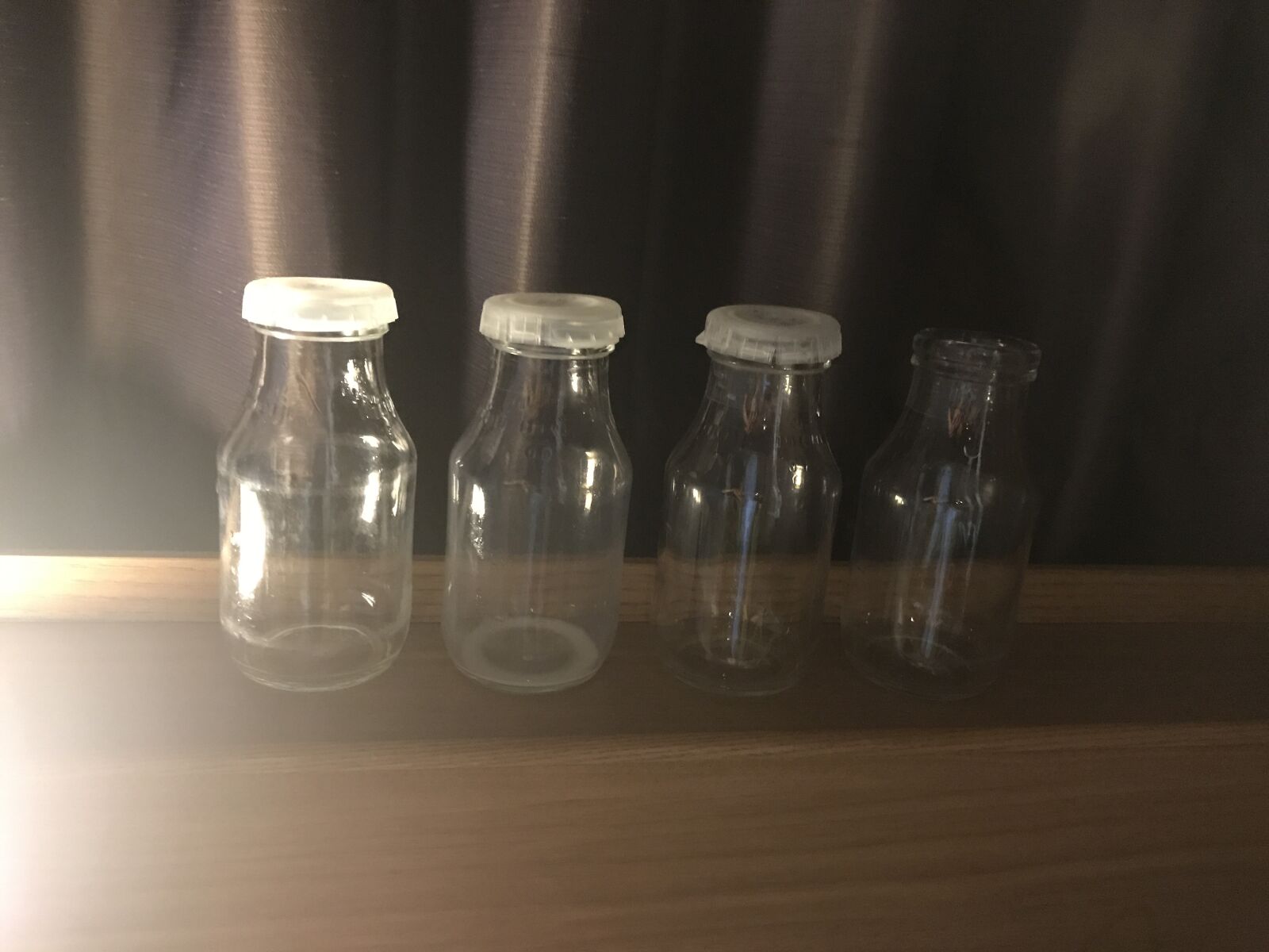 iPhone 7 back camera 3.99mm f/1.8 sample photo. Milk, bottle, empty photography
