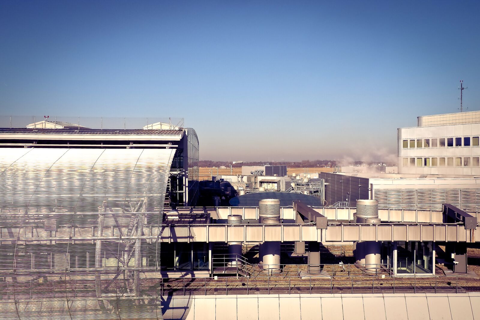 Olympus OM-D E-M10 sample photo. Airport, architecture, building photography