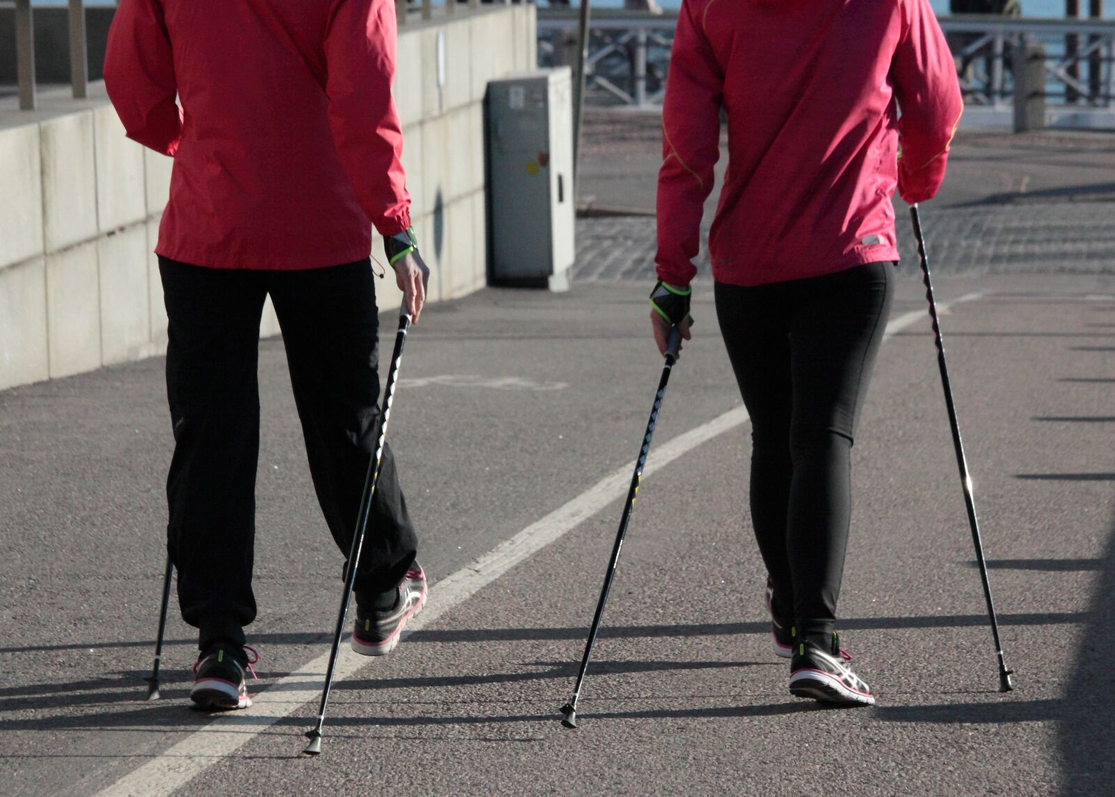 Canon EOS 5D Mark II sample photo. Nordic walking, summer, fitness photography