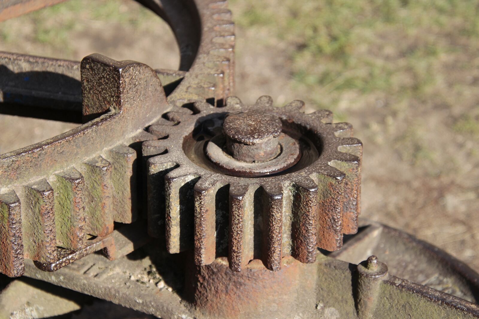 Canon EOS 700D (EOS Rebel T5i / EOS Kiss X7i) sample photo. Gear, metal, machine photography
